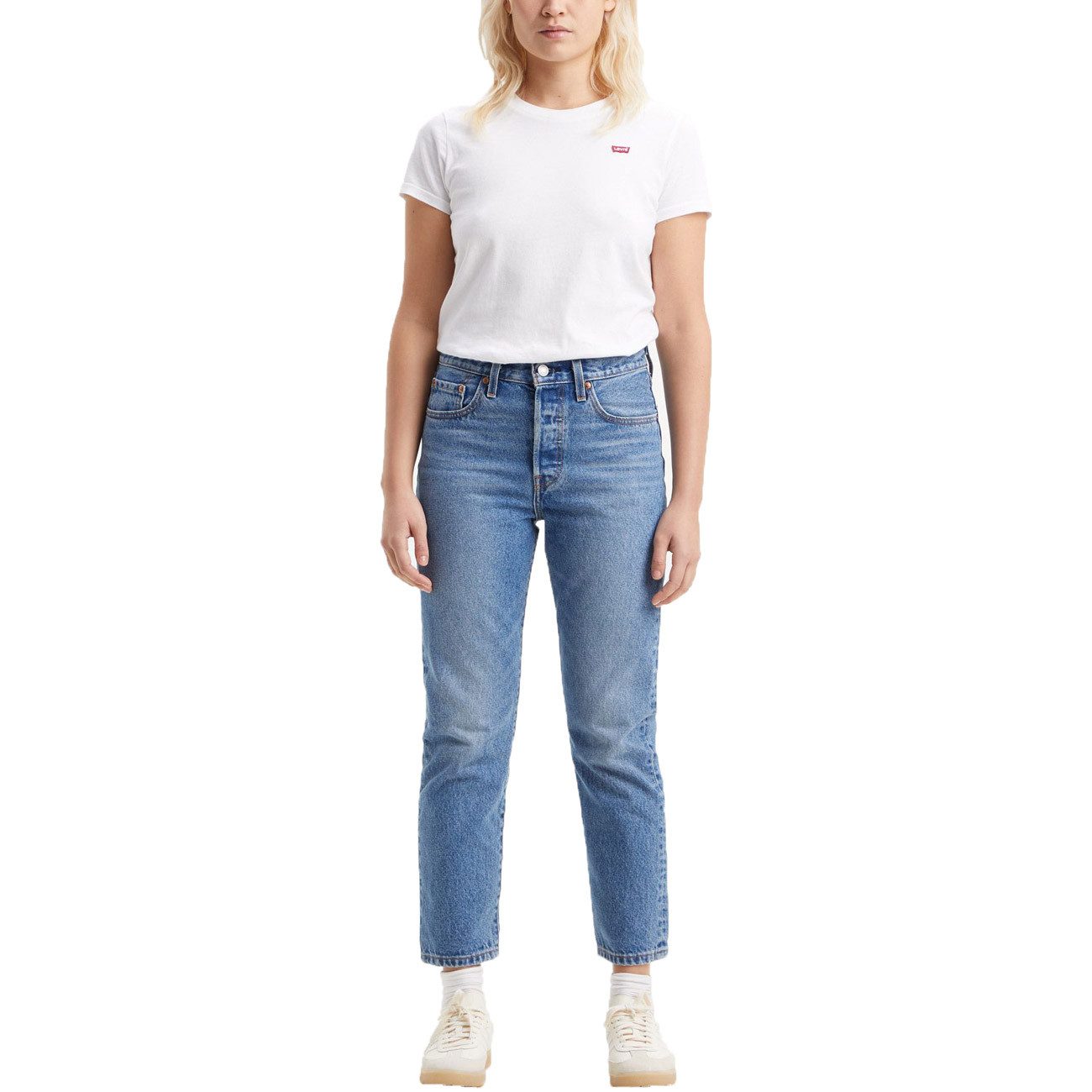 Straight-Jeans 501® CROP
