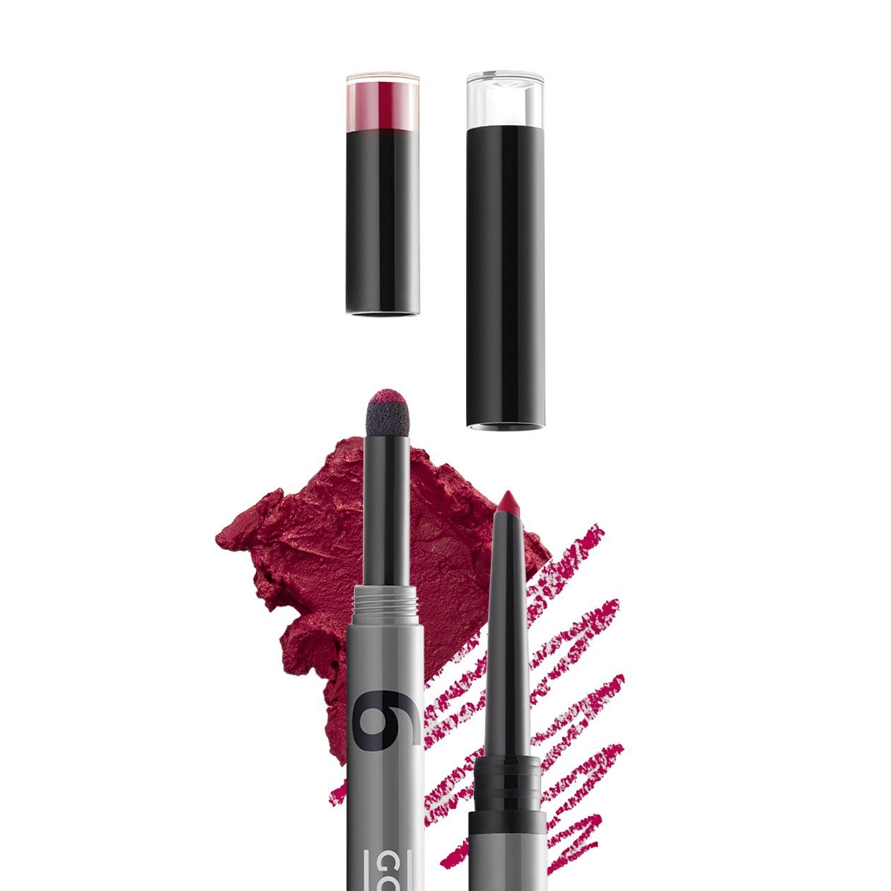 Gokos Lippenstift LipDesigner, für perfekt definierte Lippen splendid fuchsia 6702 - Ein opulentes, leicht bläuliches, dunkleres Pink mit farblich passendem Lipliner. | Lippenstifte