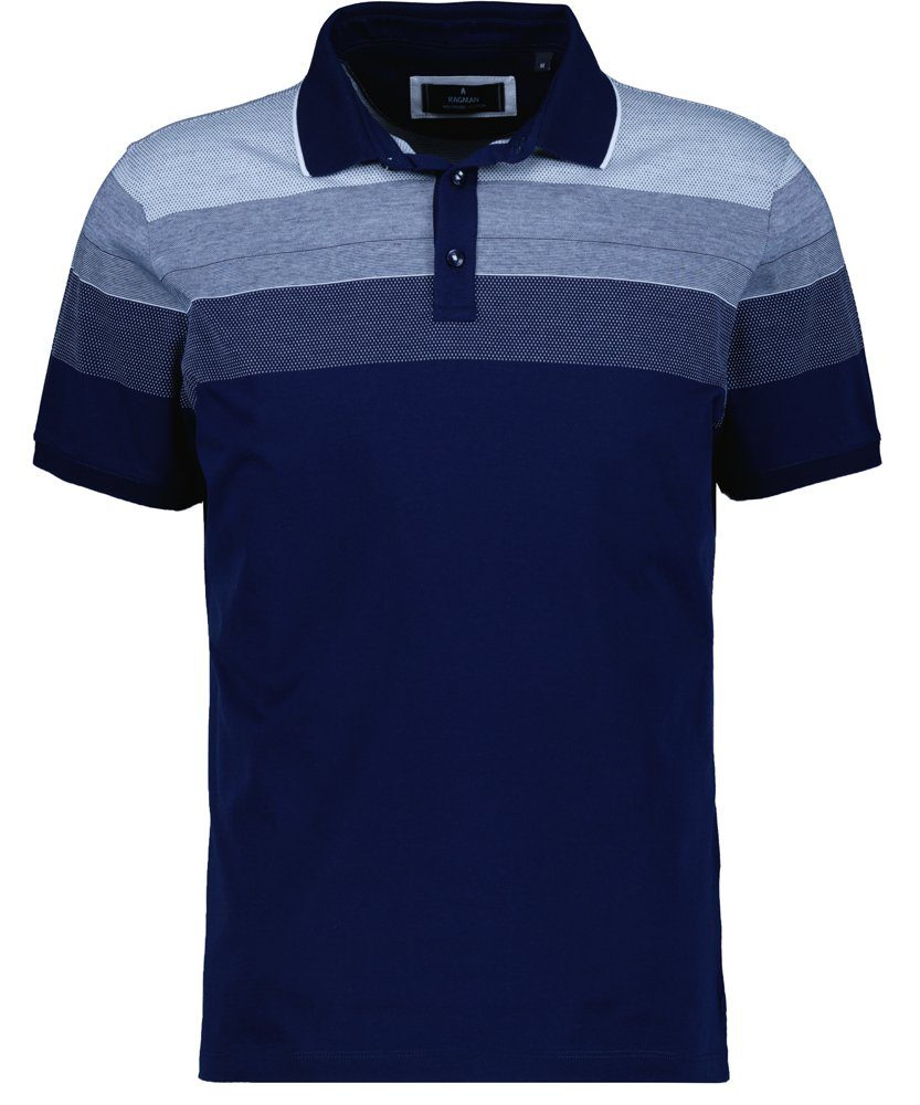 RAGMAN Poloshirt Marineblau