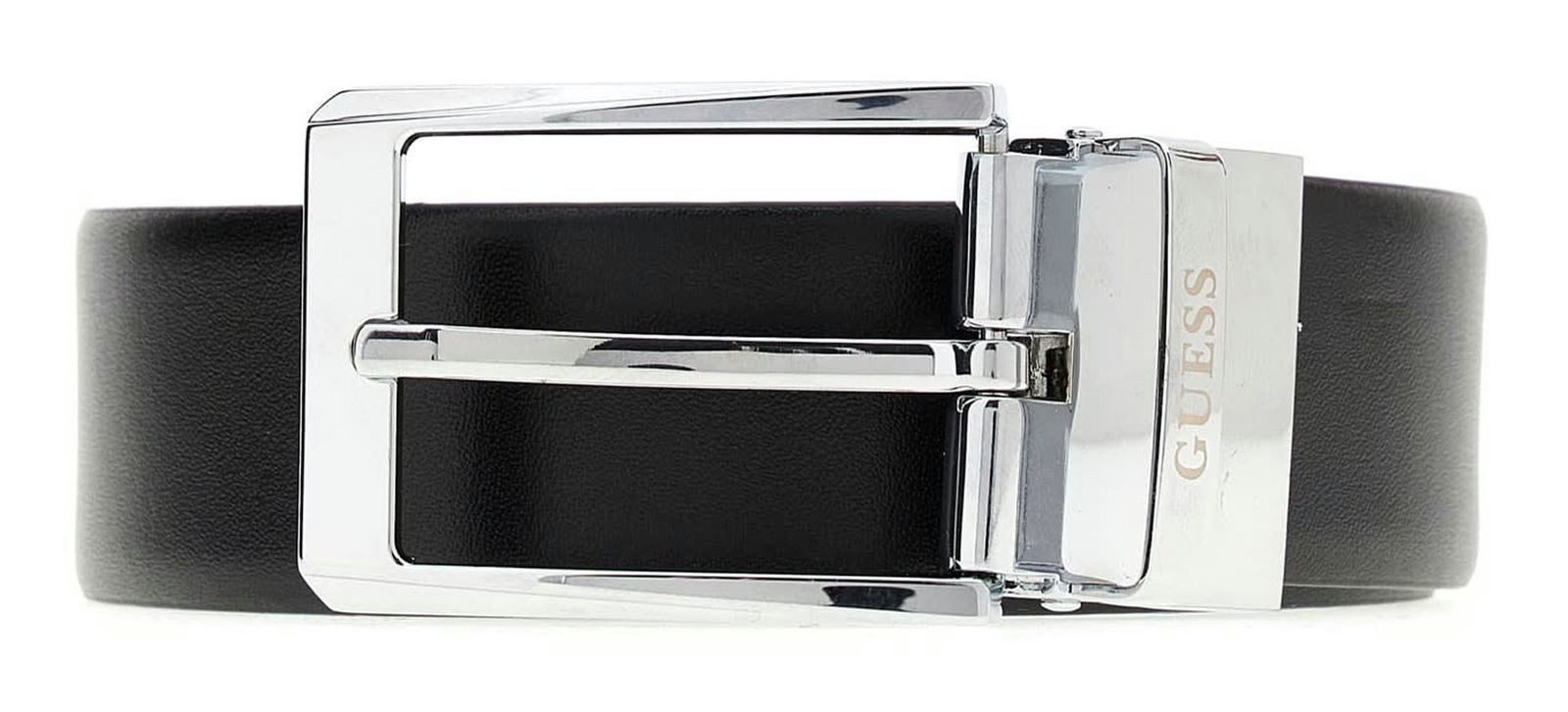 Guess Ledergürtel Adjustable & Reversible Belt H35 aus echtem Rindsleder