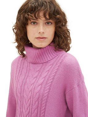 TOM TAILOR 2-in-1-Pullover Knit pullover cable turtleneck