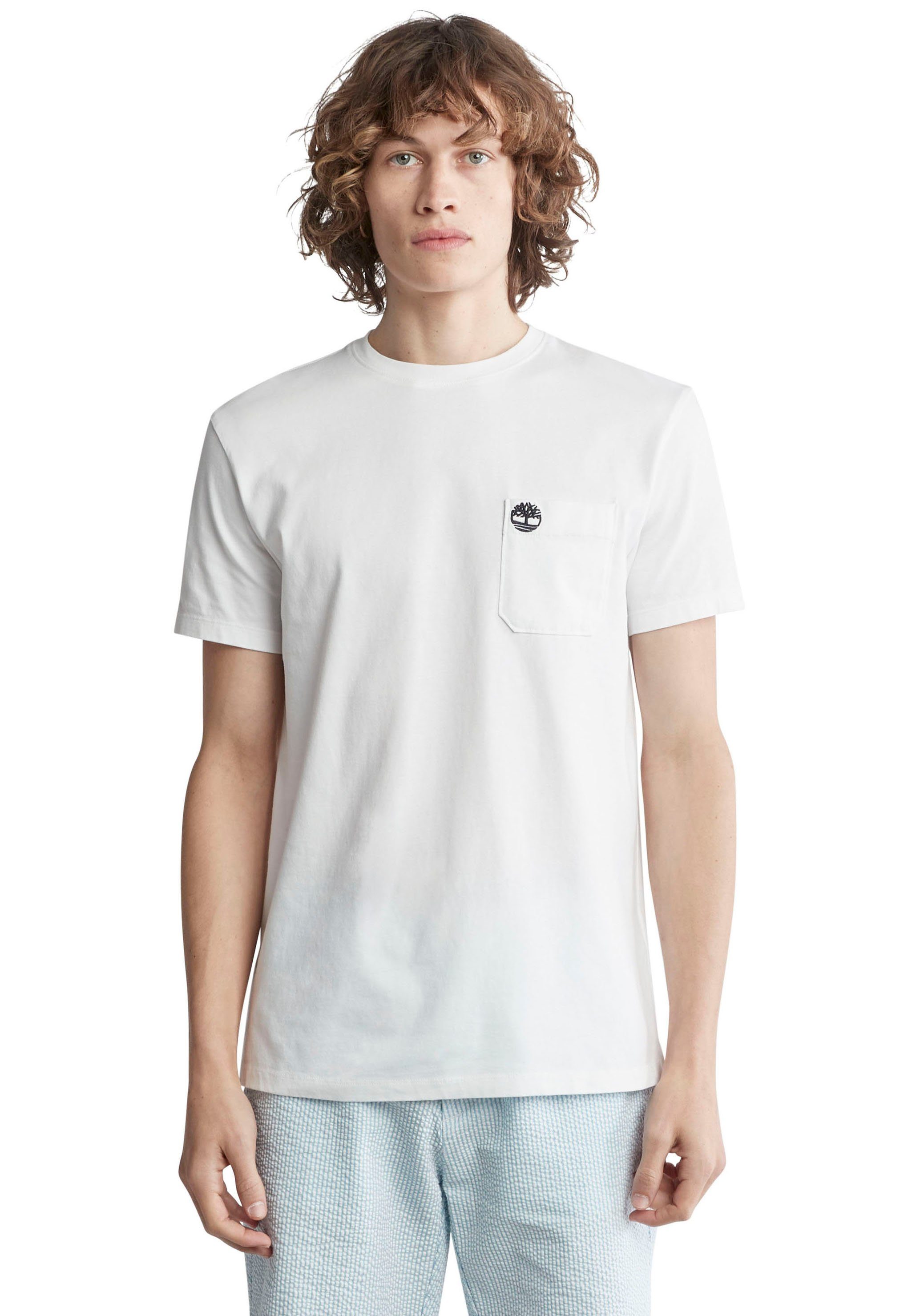 Timberland T-Shirt DUNSTAN RIVER white