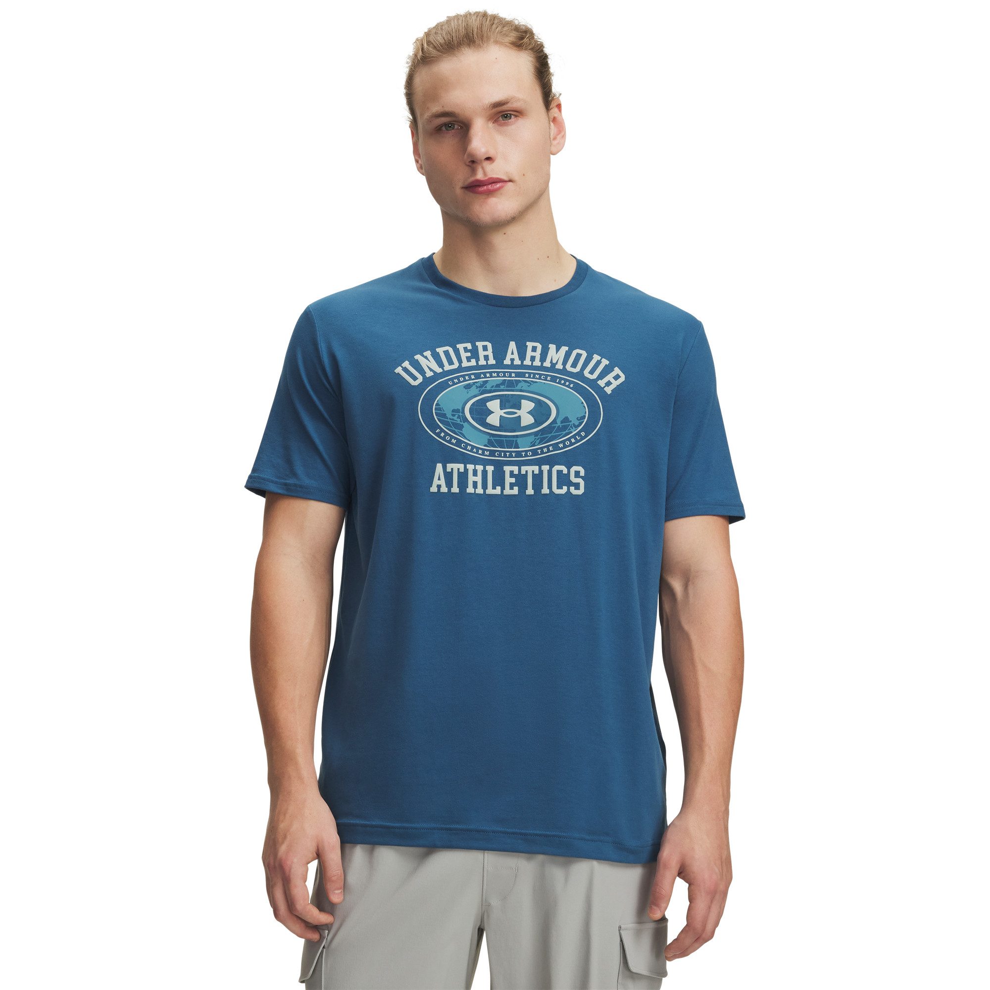Under Armour® T-Shirt Under Armour Herren T-Shirt UA M 60/40s Armor Globe SS 6009261