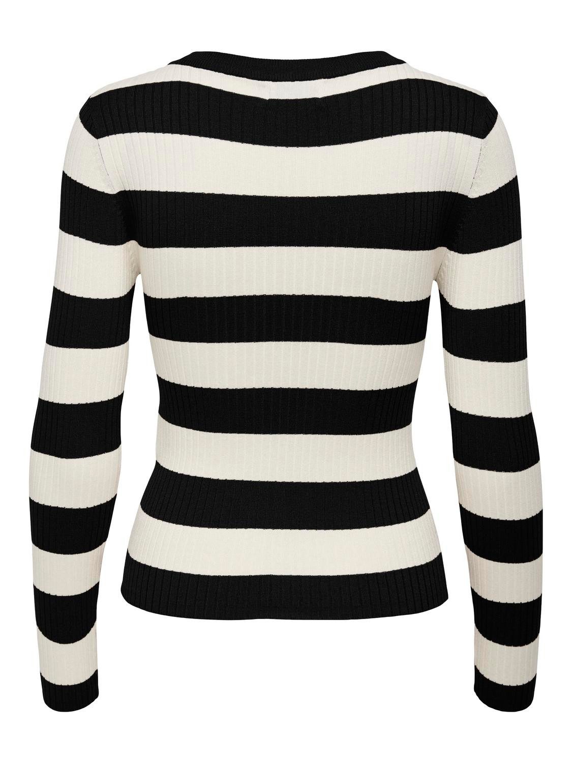 JDY Rundhalspullover JDYPLUM L/S O-NECK PULLOVER KNT NOOS