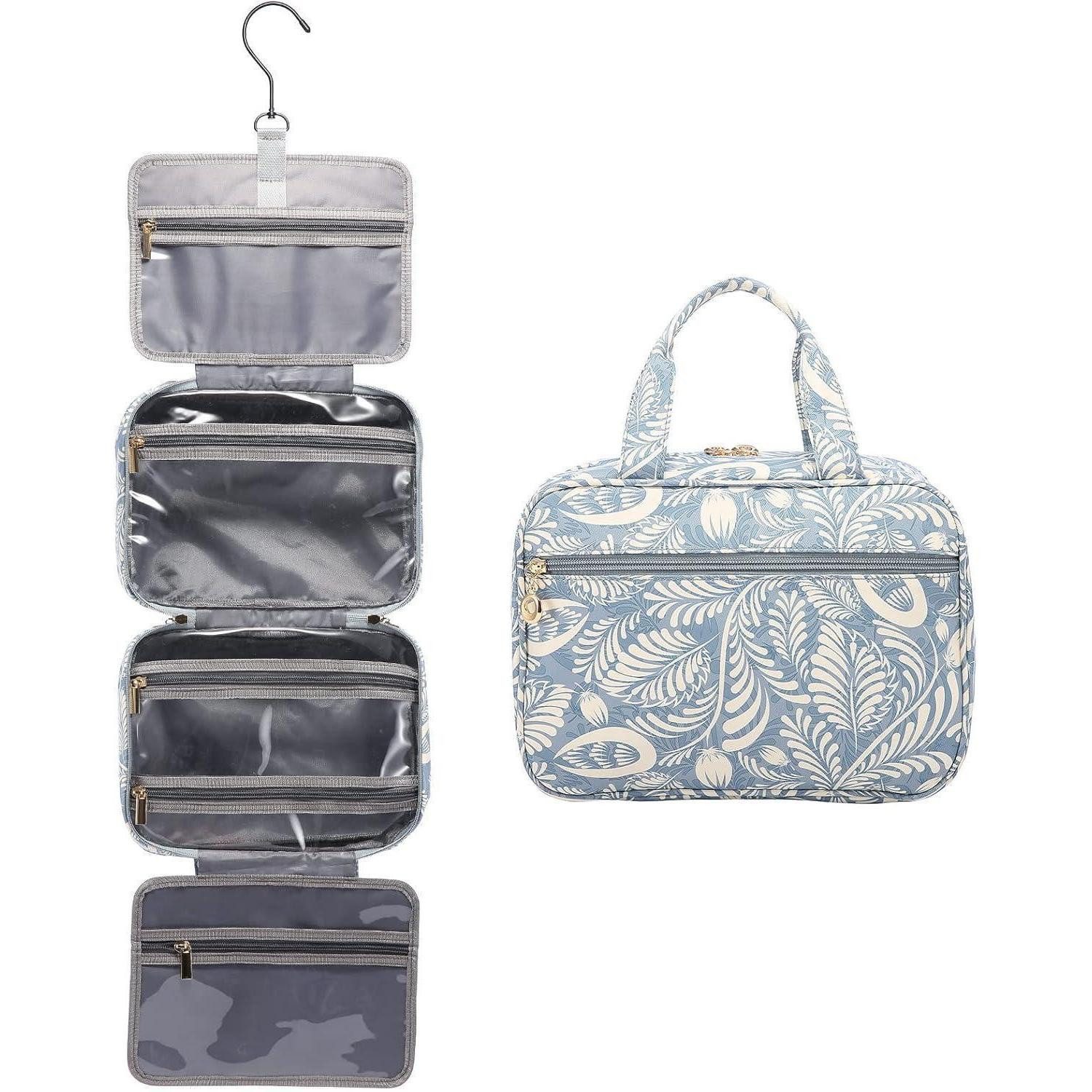 Kosmetiktasche Kulturtasche Damen wasserdichte transparente Kulturbeutel groß mit