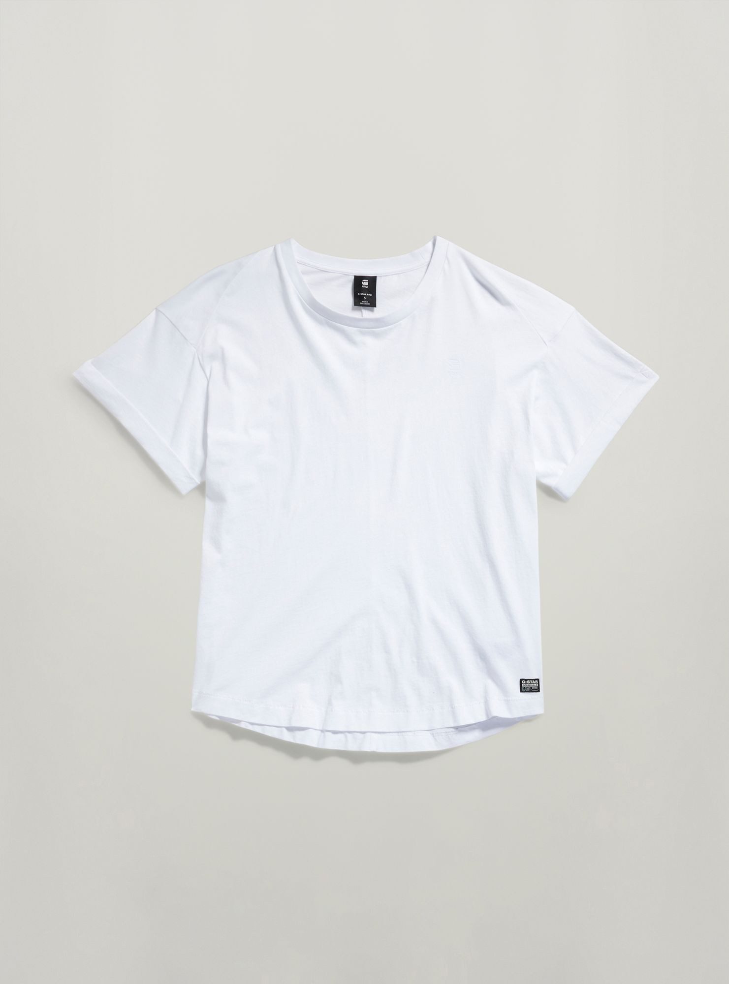 G-STAR T-Shirt Rolled Up Sleeve Boyfriend Top günstig online kaufen