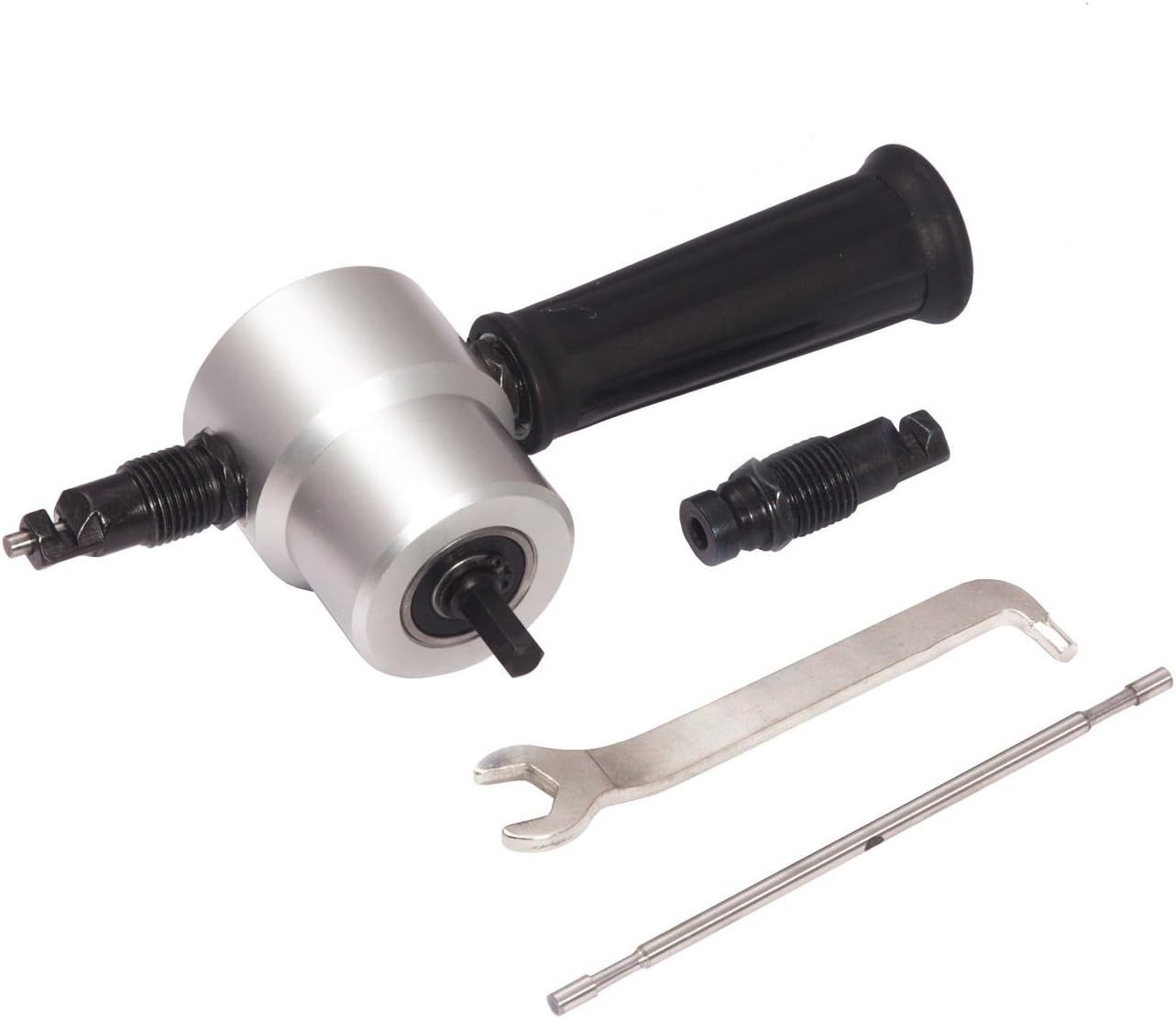 Falon-Tech Knabber Blechknabber Vorsatz für Bohrmaschinen Blechknabber Stichsäge, 5-tlg.