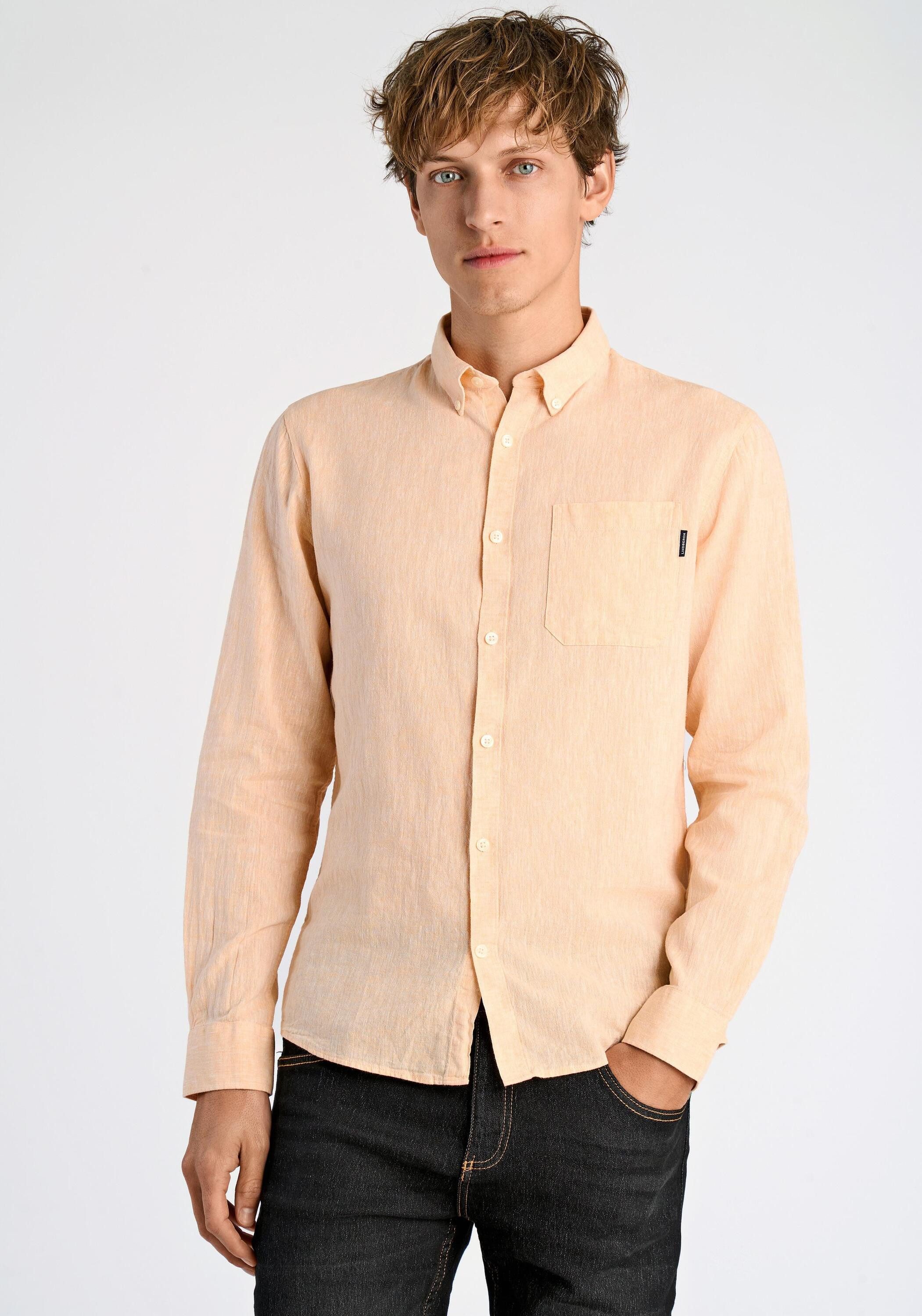 LINDBERGH Leinenhemd Leinenhemd Relaxed Fit