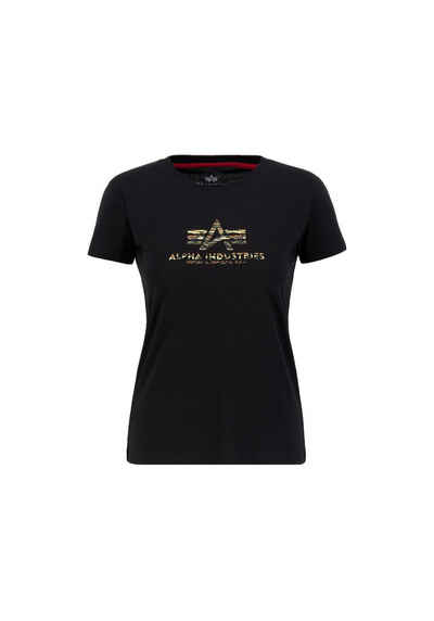 Alpha Industries T-Shirt ALPHA INDUSTRIES Men - T-Shirts Basic T Camo Print Wmn