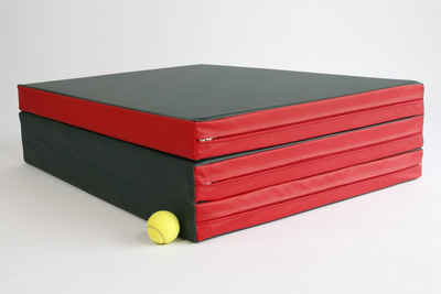 NiroSport Weichbodenmatte Gymnastikmatte Klappmatte Turnmatte 300 x 100 x 8 cm klappbar (1er-Set), 8cm Höhe, drei Farbvarianten