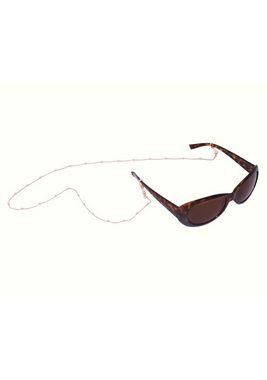 Firetti Brillenkette Schmuck Geschenk Brillenkette Gliederkette Kügelchen glänzend, mit Glasperlen