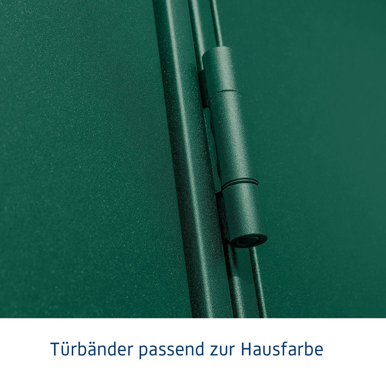 Hörmann Ecostar Gerätehaus Elegant mit Pultdach (313 x 283 cm), Metall