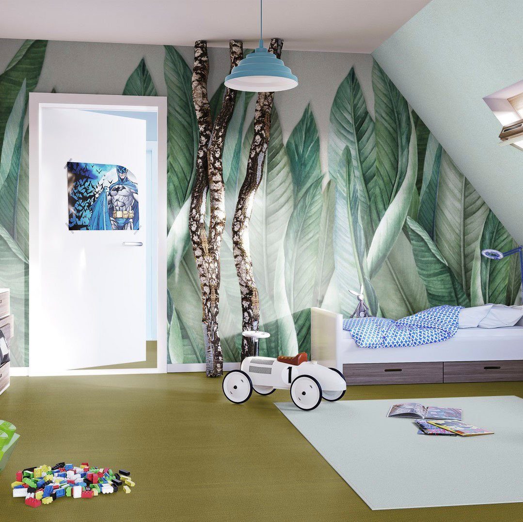 grün Bodenmeister, 5 Wohnzimmer, cm Schlafzimmer, mm, rechteckig, Sisalteppich Mara, Breite 400 Kinderzimmer, Höhe: Teppichboden