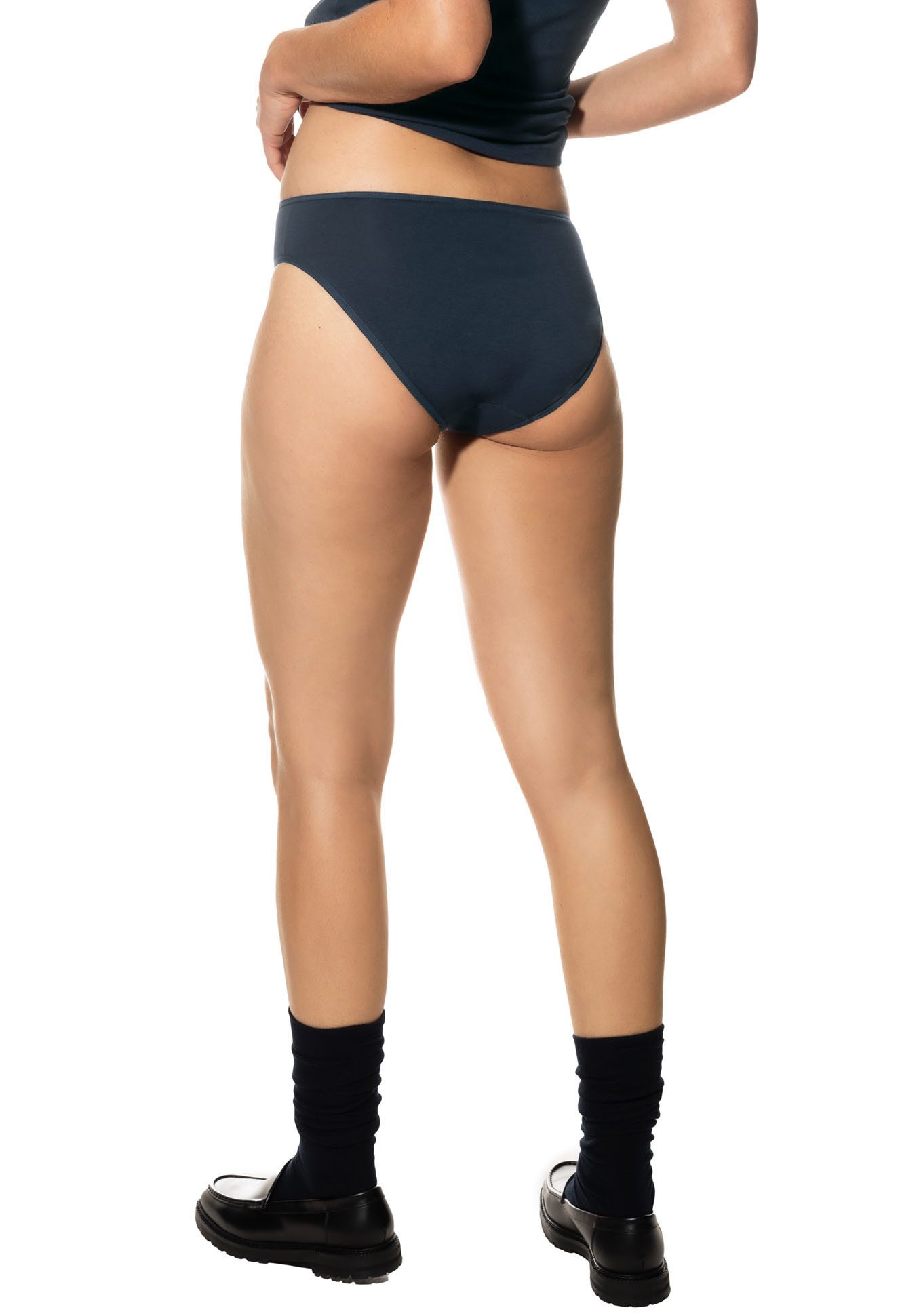Mey Jazz-Pants Slips Cotton Pure Hoher, hüftiger Sitz, weiche Beinabschlüsse
