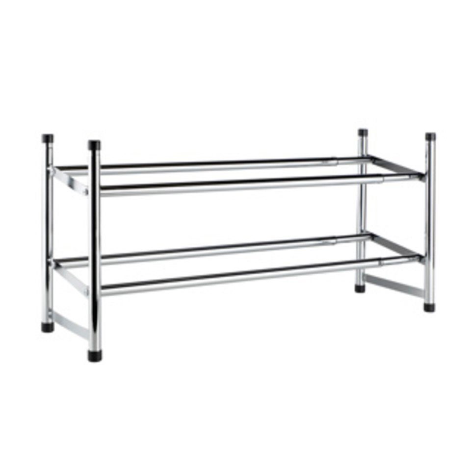 Haushalt International Schuhregal Schuhregal für bis zu 12 Paar Schuhe Maße günstig online kaufen