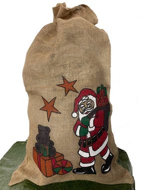 RIFFELMACHER & WEINBERGER Weihnachtsmann Geschenkesack Jutesack - Geschenkverpackung Weihnachten zur Auswahl (1 St)