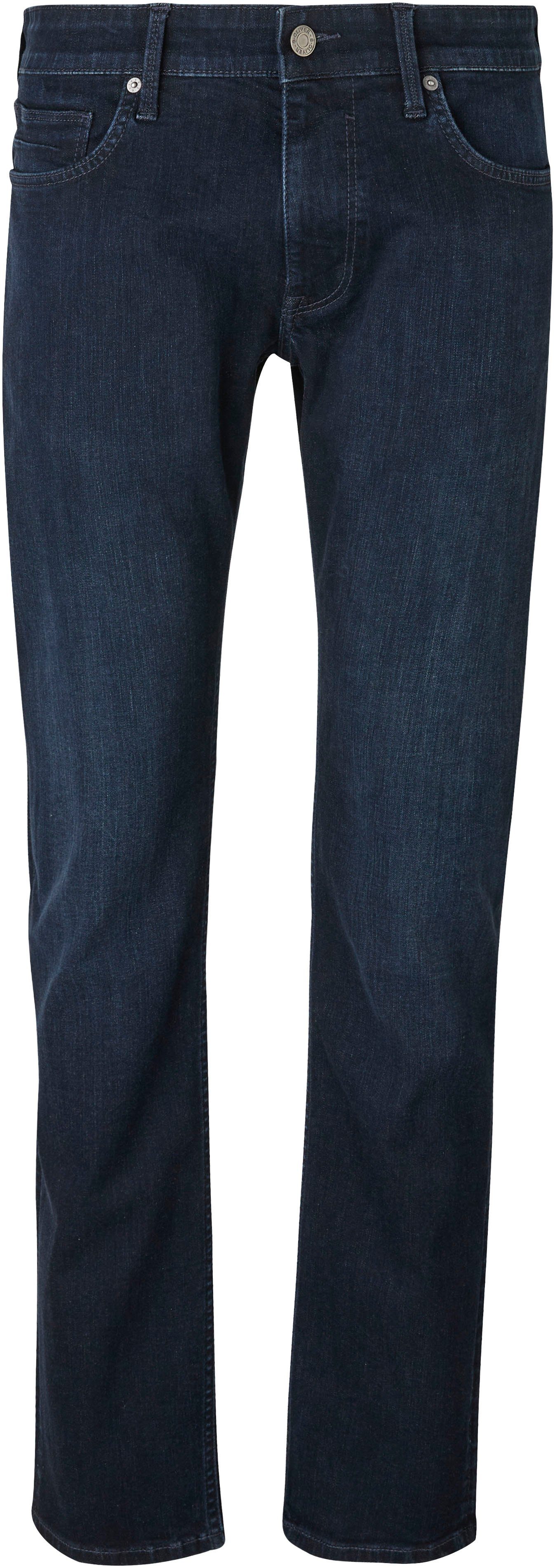 Jeans und Bequeme blue s.Oliver Gesäß- Eingrifftaschen 32 dark mit