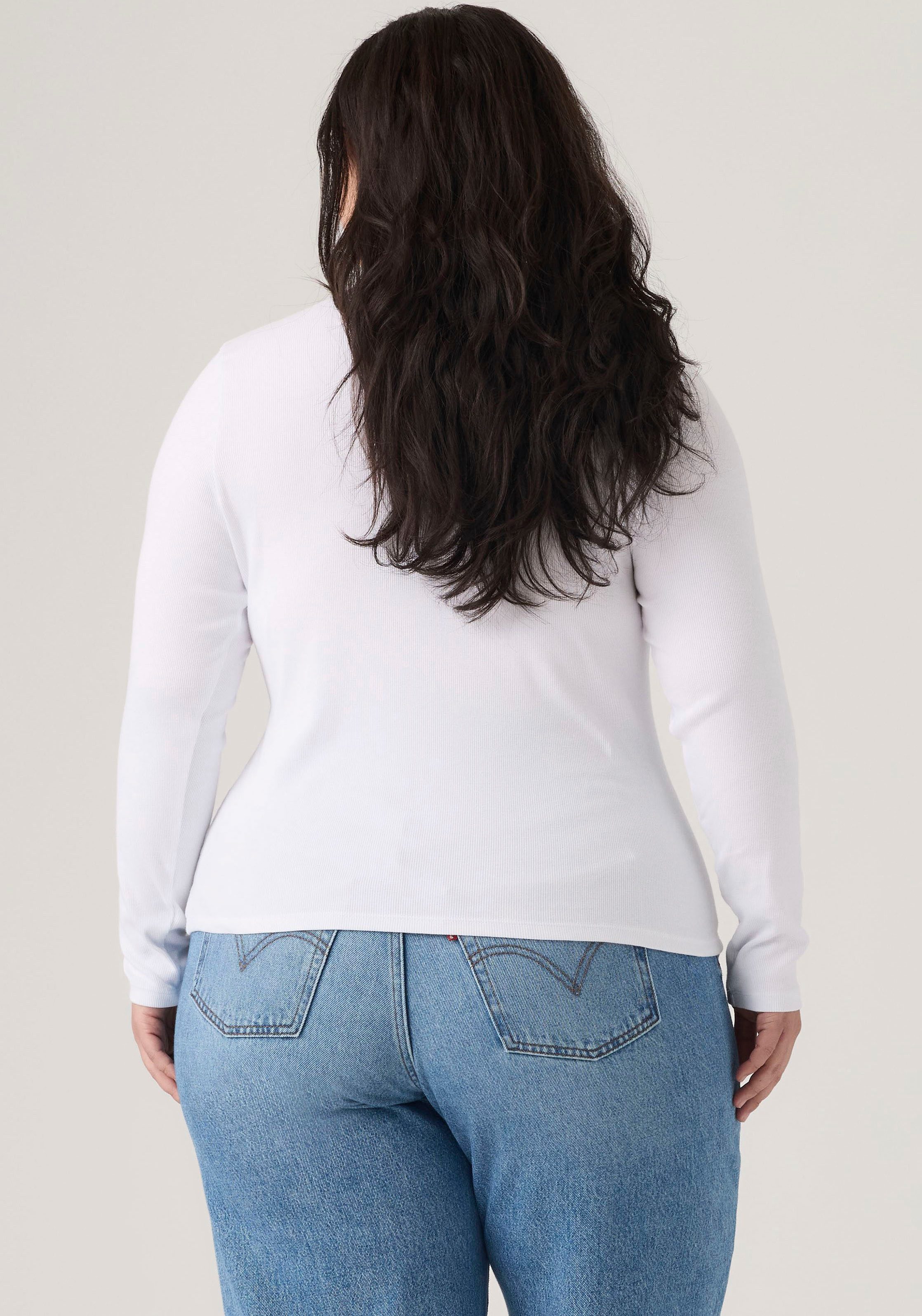 Levi's® Plus Langarmshirt PL HAYES LS in figurbetonter Passform – Bild 3 von 5