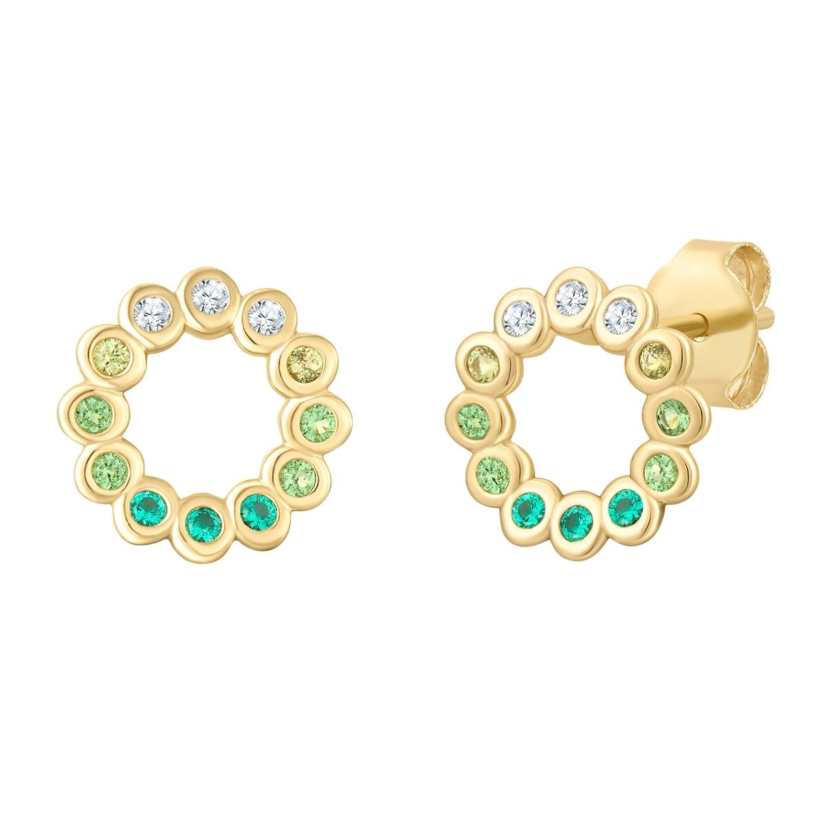 Glanzstücke München Paar Ohrstecker Set: AV276 (2-tlg), mit Zirkonia günstig online kaufen