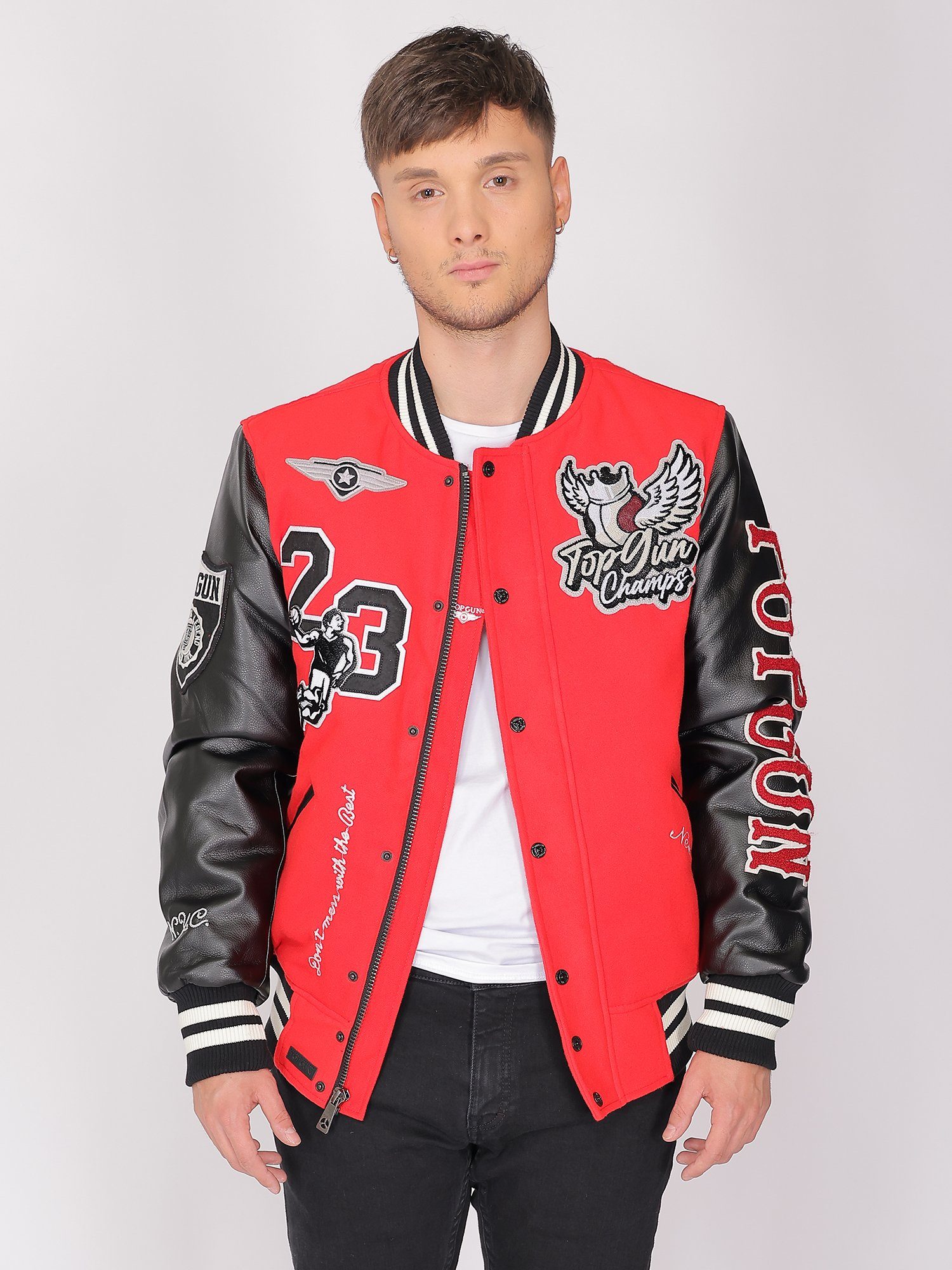 TOP GUN Collegejacke TG23004 günstig online kaufen