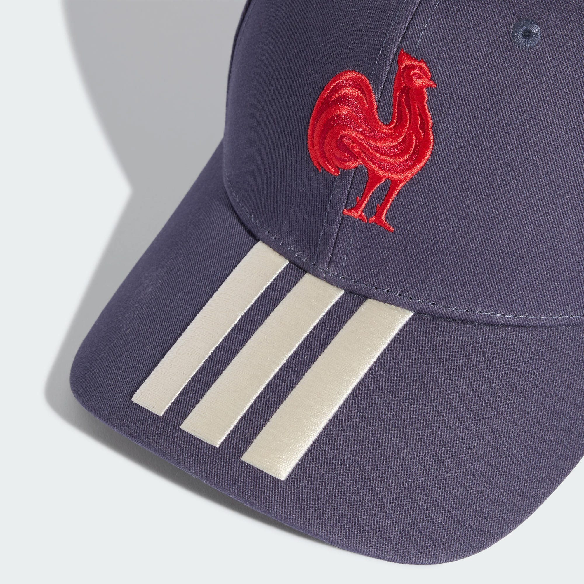 adidas Performance Baseball Cap FRANKREICH RUGBY 3-STREIFEN BASEBALL KAPPE (1-St)