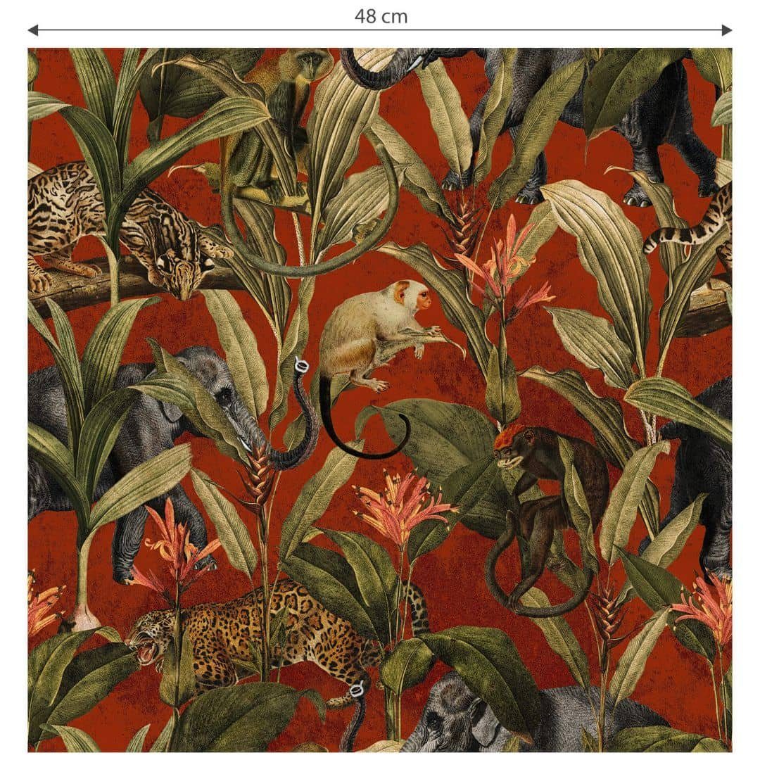 K&L Wall Art Mustertapete Vintage Afrika günstig online kaufen