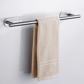 Coonoor Handtuchhalter ohne Bohren Edelstahl Handtuchstange Selbstklebend, Wandtuchhalter Edel Handtuchhalter 40cm
