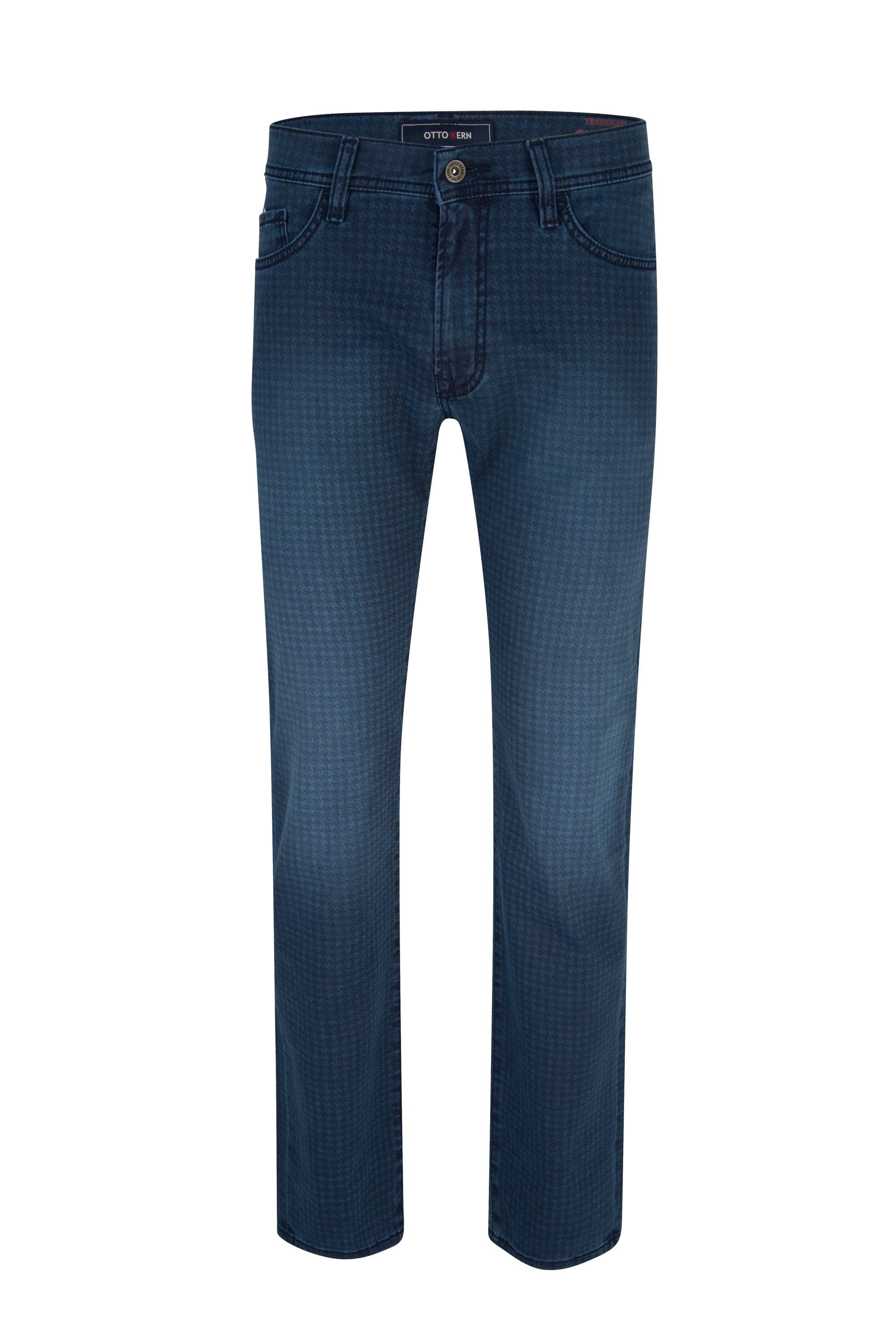  Kern 5-Pocket-Jeans OTTO KERN JOHN blue used patterned 67042 6700.6822
