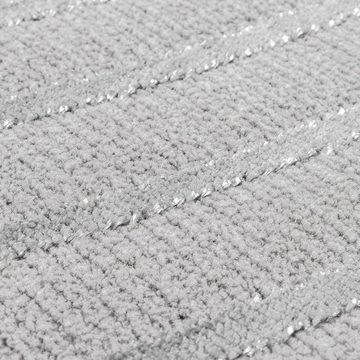 Teppich Moderner Teppich mit Bogen in grau, TeppichHome24, rechteckig