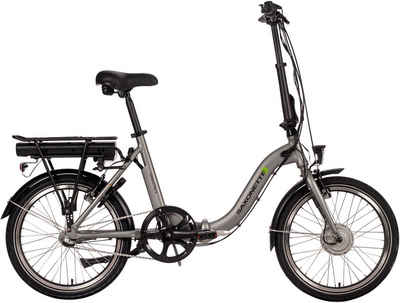 SAXONETTE E-Bike Compact Plus S, 3 Gang, Nabenschaltung, Frontmotor, 375 Wh Akku, (mit Akku-Ladegerät)