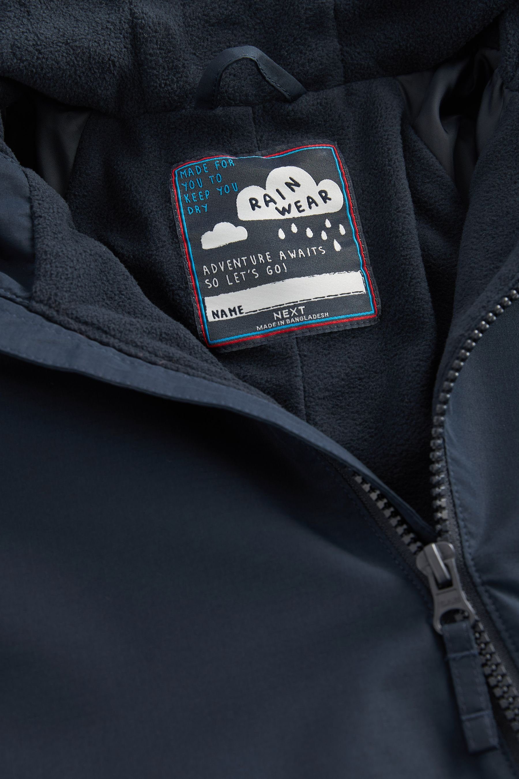 Next Regenoverall Wasserdichter Matschanzug mit Fleecefutter (1-tlg)