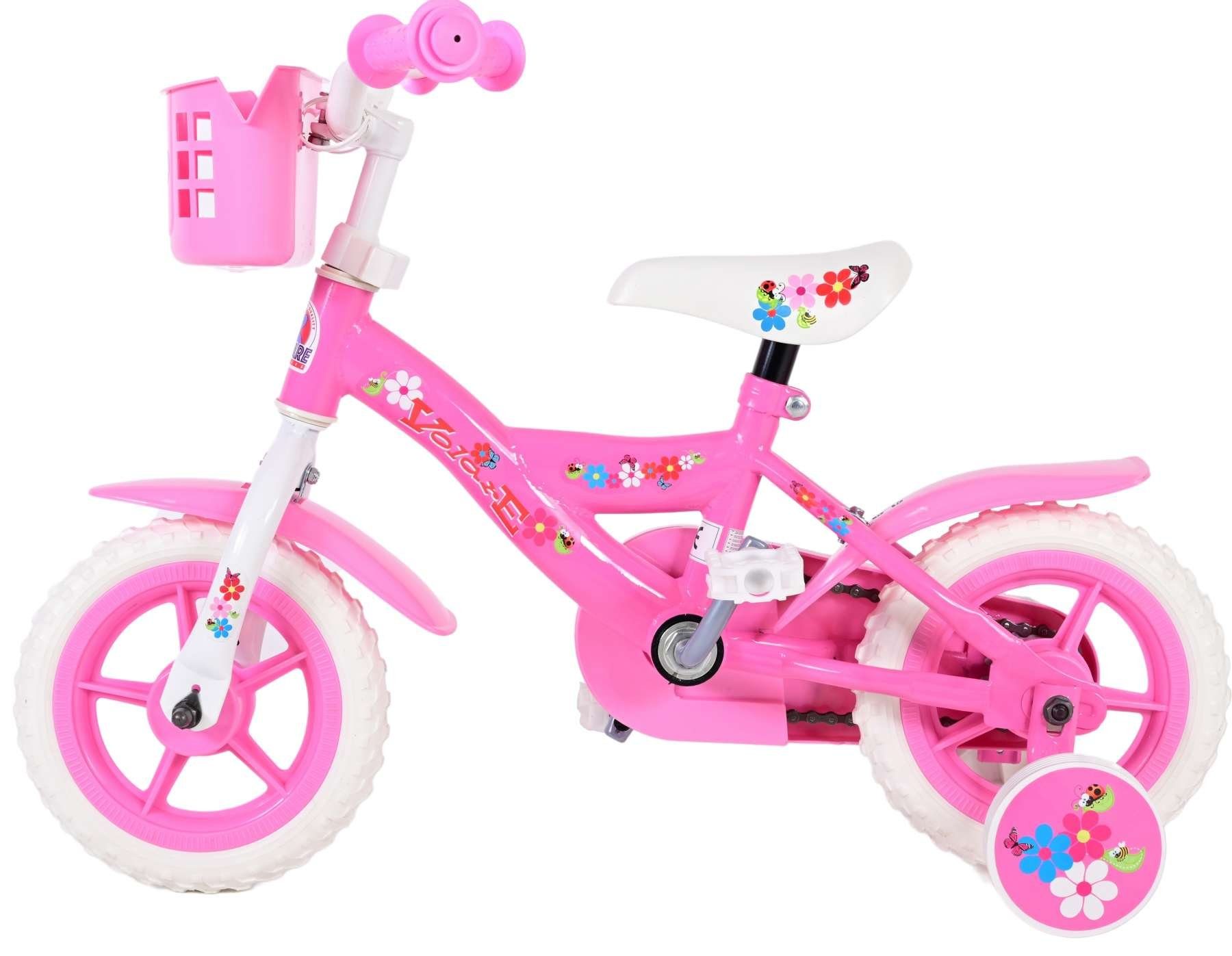 10 Flowerie LeNoSa Mädchen Kinderfahrrad Fahrrad Zoll für