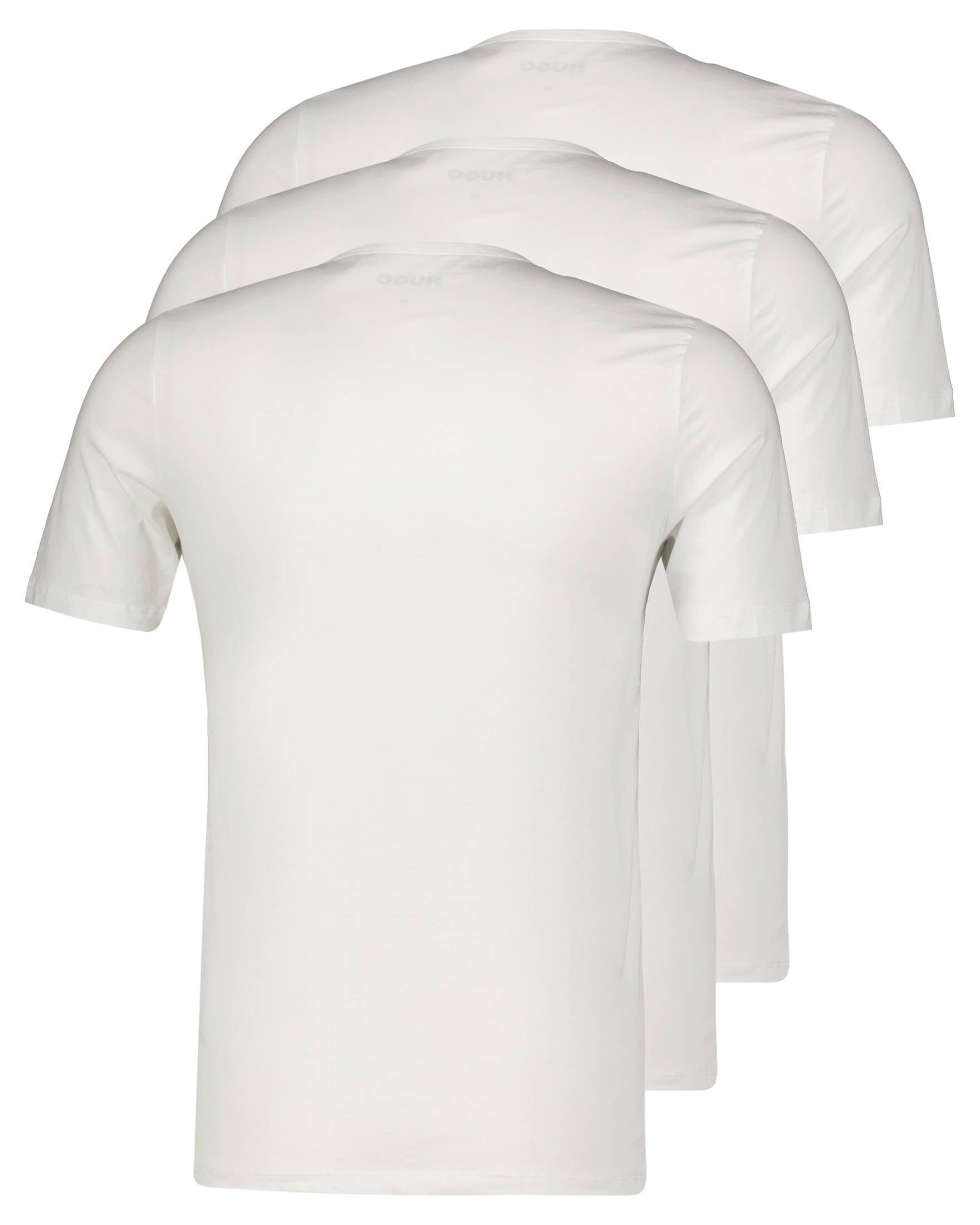 Herren RN P TRIPLET weiss Unterhemd HUGO 3er-Pack (3-St) Unterhemd (10)