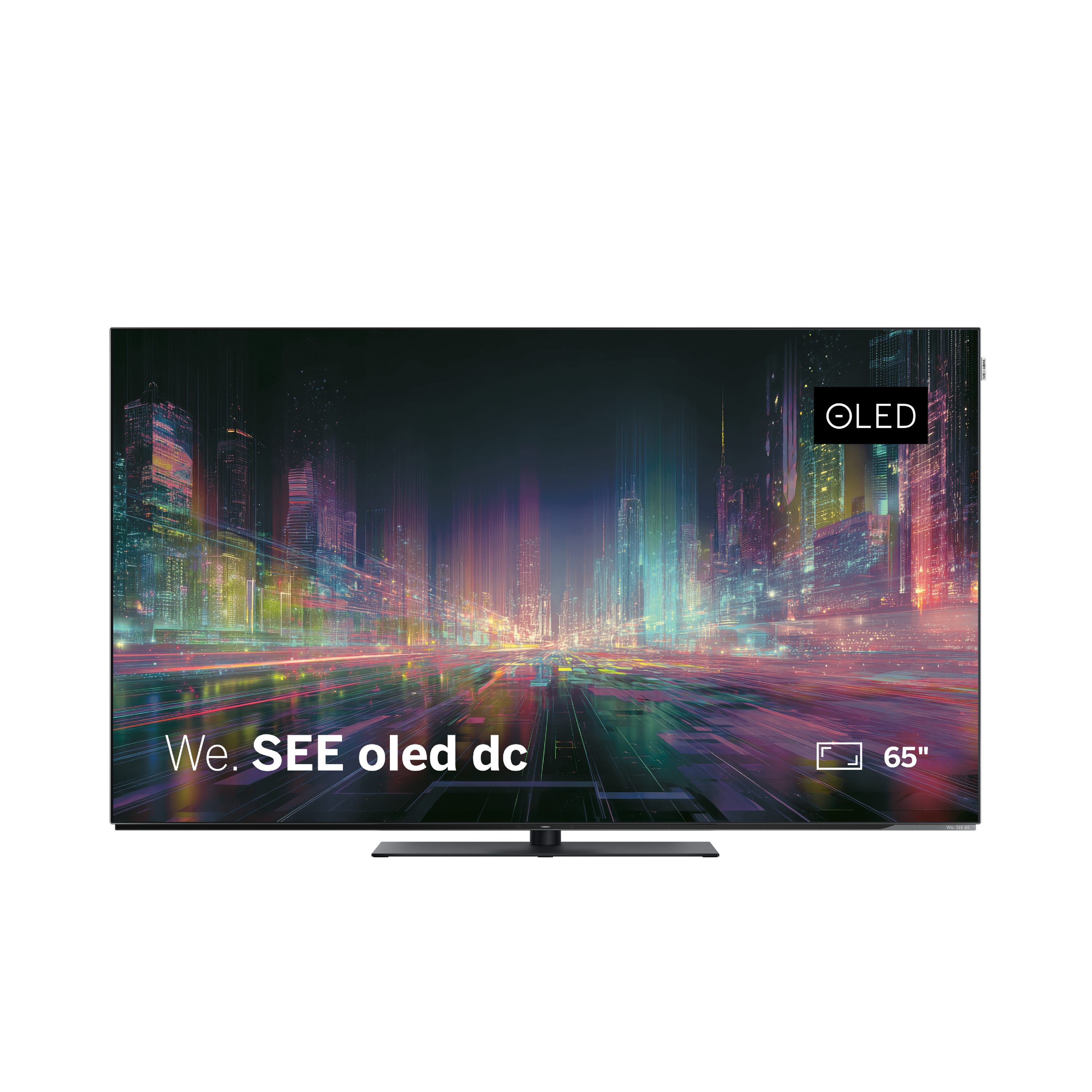 Loewe We. SEE 65 dc OLED-Fernseher (165 cm/65 Zoll, 3840 x 2160, Entwickelt in Deutschland, 30 Monate Garantie bei Registrierung)