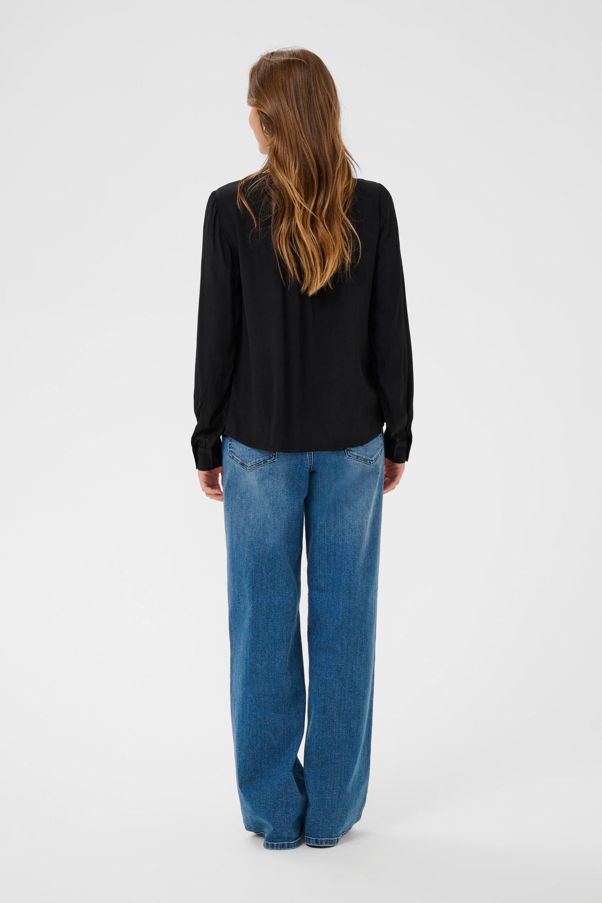 Langarmbluse Langarm-Bluse KAemilia