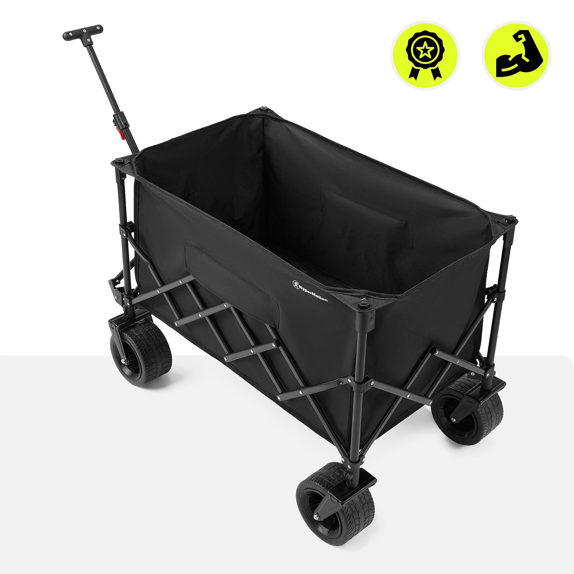 HyperMotion Handwagen HyperMotion Bollerwagen faltbar 200L Transportwagen Camping XL