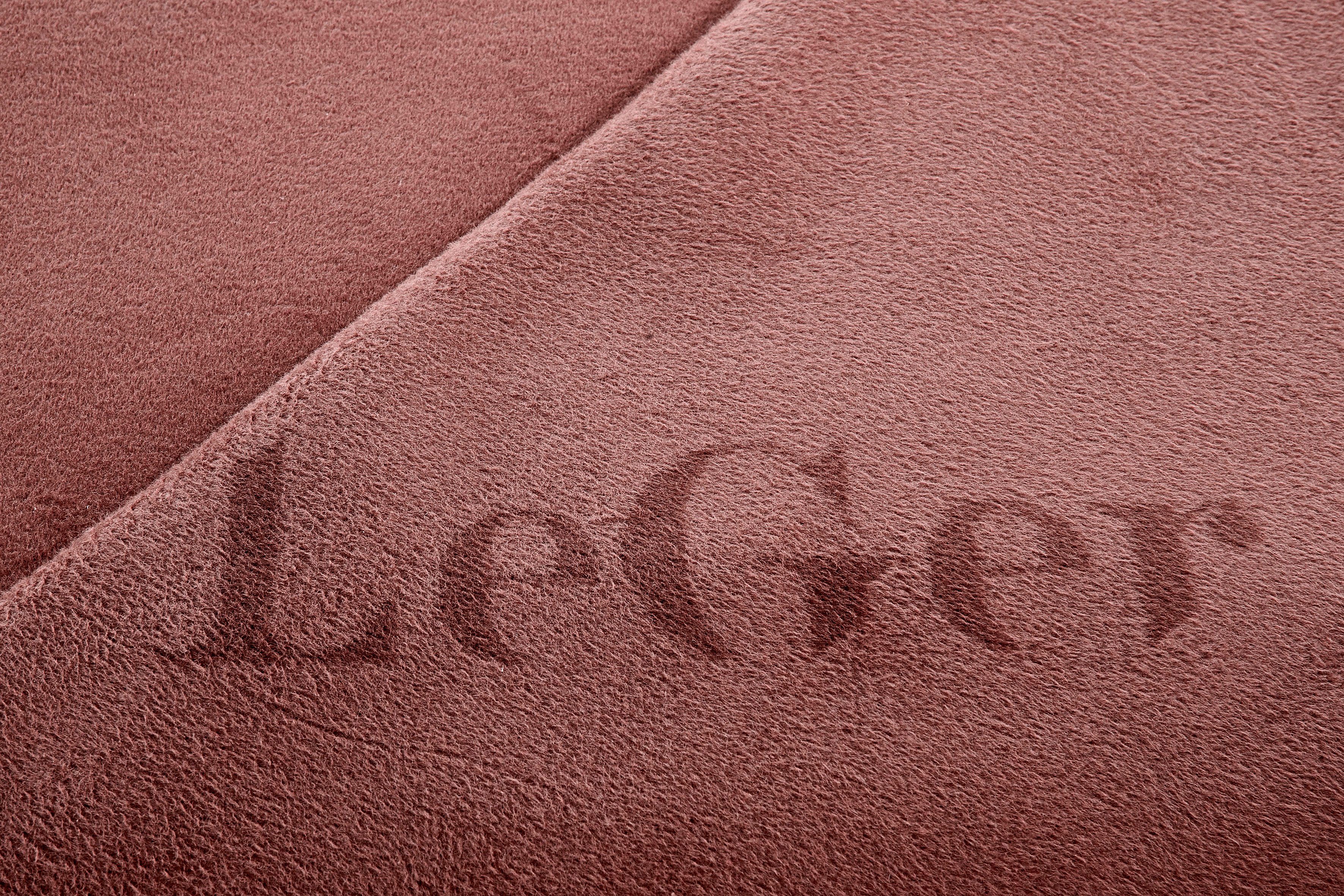 Wohndecke Anisa, LeGer Home by Lena Gercke, mit modernem Schriftzug, Kuscheldecke