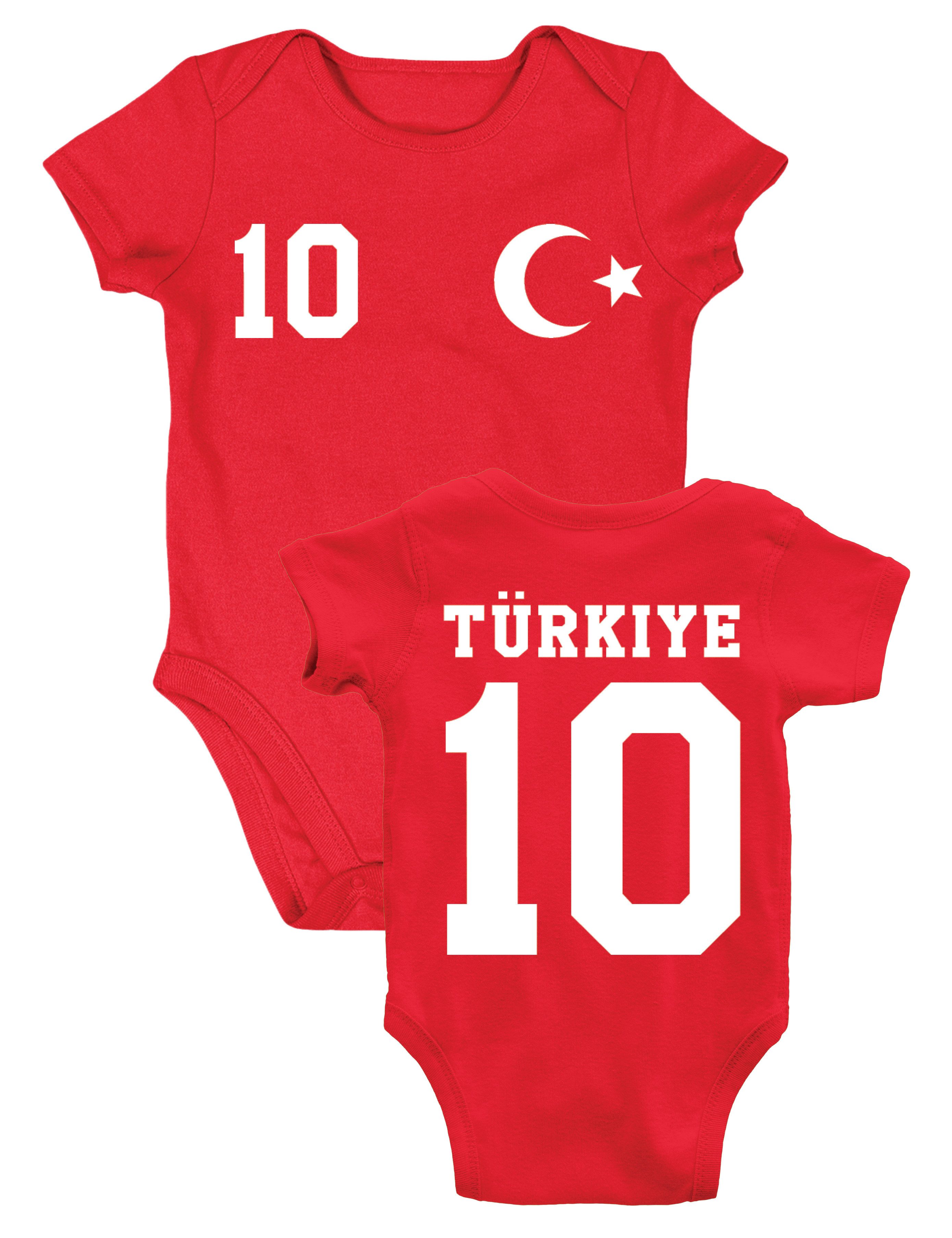 Youth Designz Kurzarmbody Türkei Kinder Baby Body Strampler mit trendigem Motiv