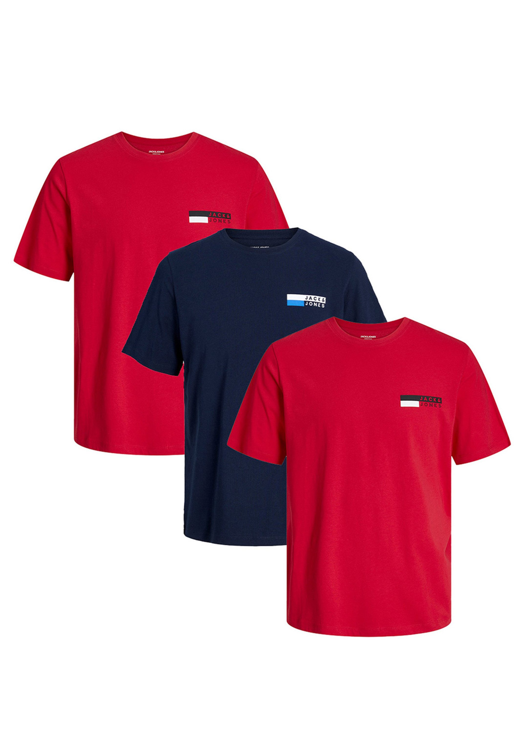 Jack & Jones T-Shirt 3er Pack günstig online kaufen