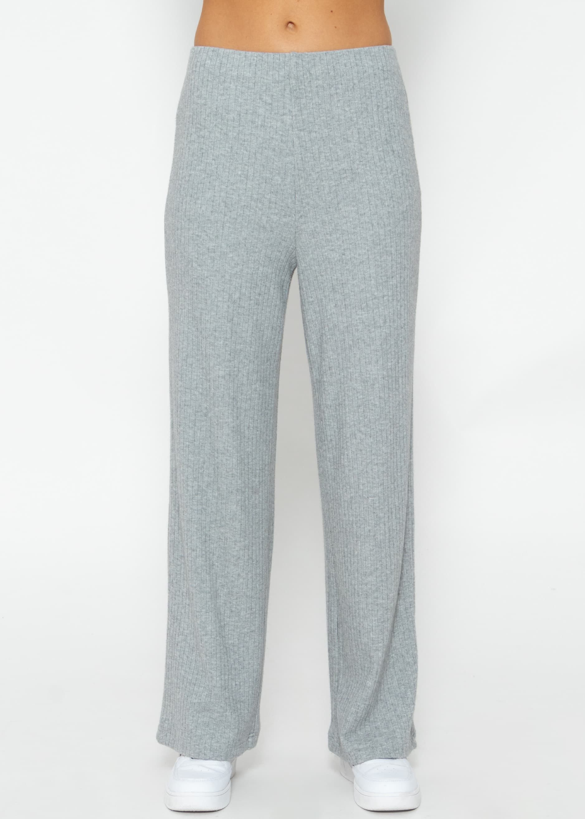 SASSYCLASSY Stoffhose Lässige Schlupfhose mit Wide-Leg günstig online kaufen