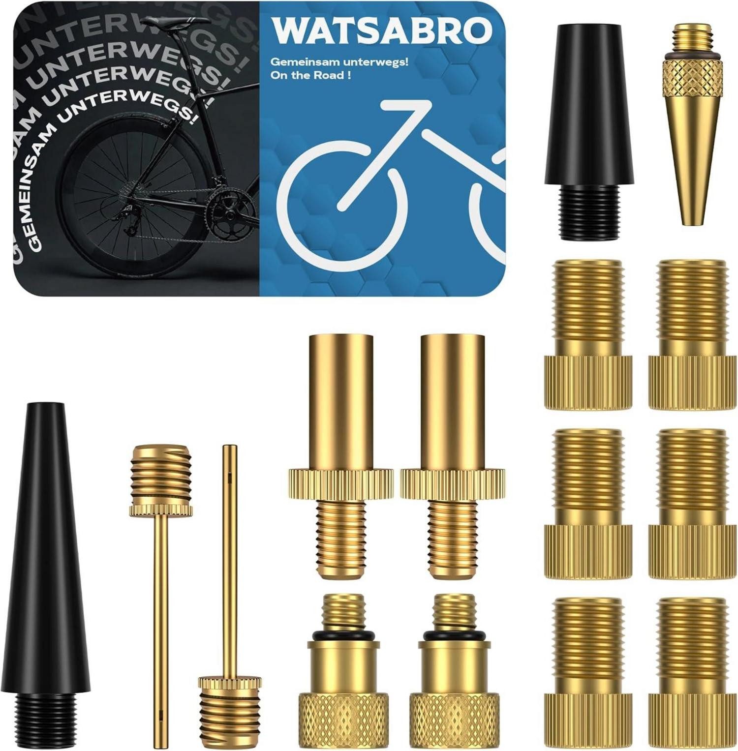 Fahrradständer Fahrradventil Adapter Set Französisch Auto Ventil Luftpumpe Adapter