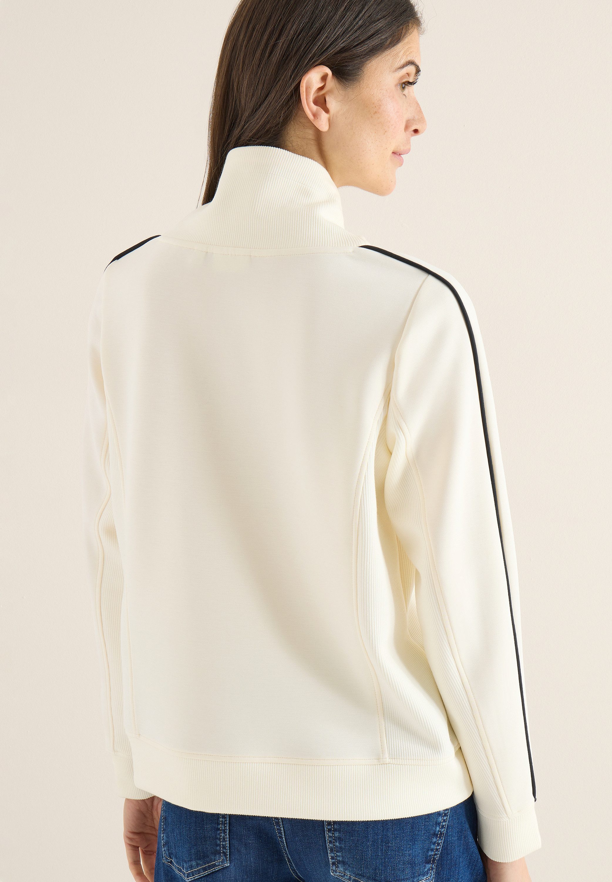 CECIL Sweatshirt Langarm mit Tapedetails