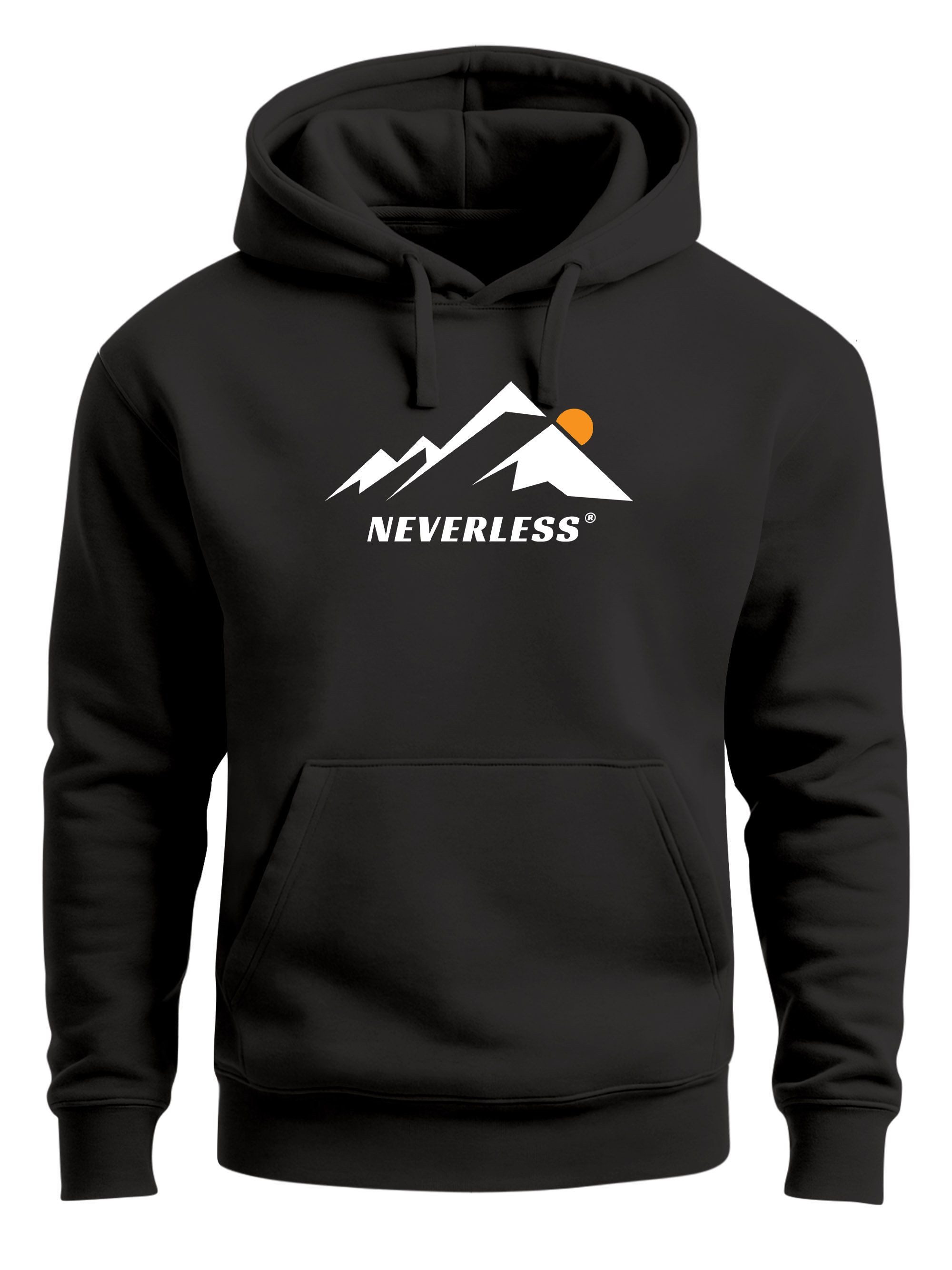 Hoodie Hoodie Herren Print Mountain Grafik Print Kapuzen-Pullover Männer