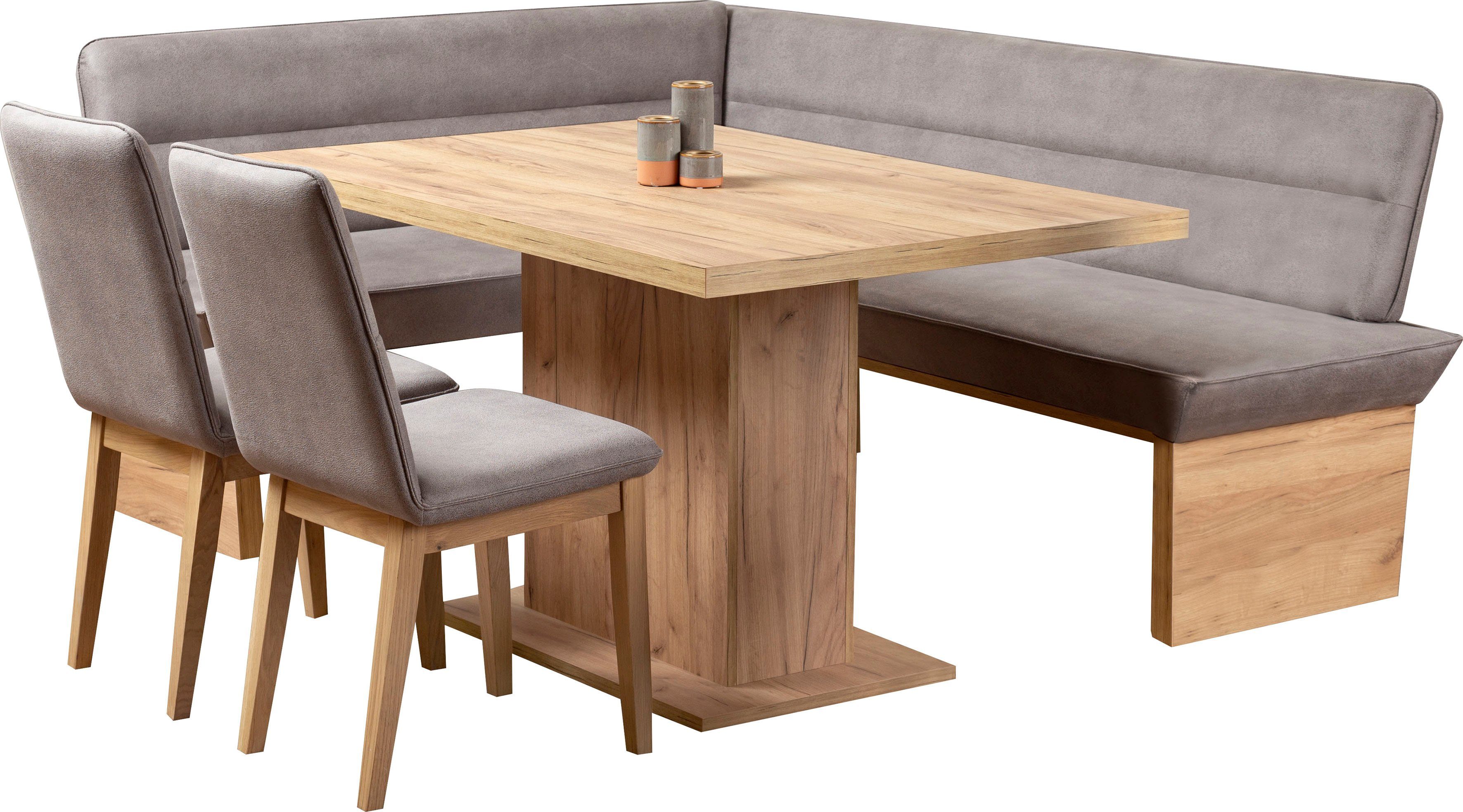 Home affaire Eckbankgruppe Beluna + Cross Essecke Sitzgruppe Eckbank Küchen günstig online kaufen