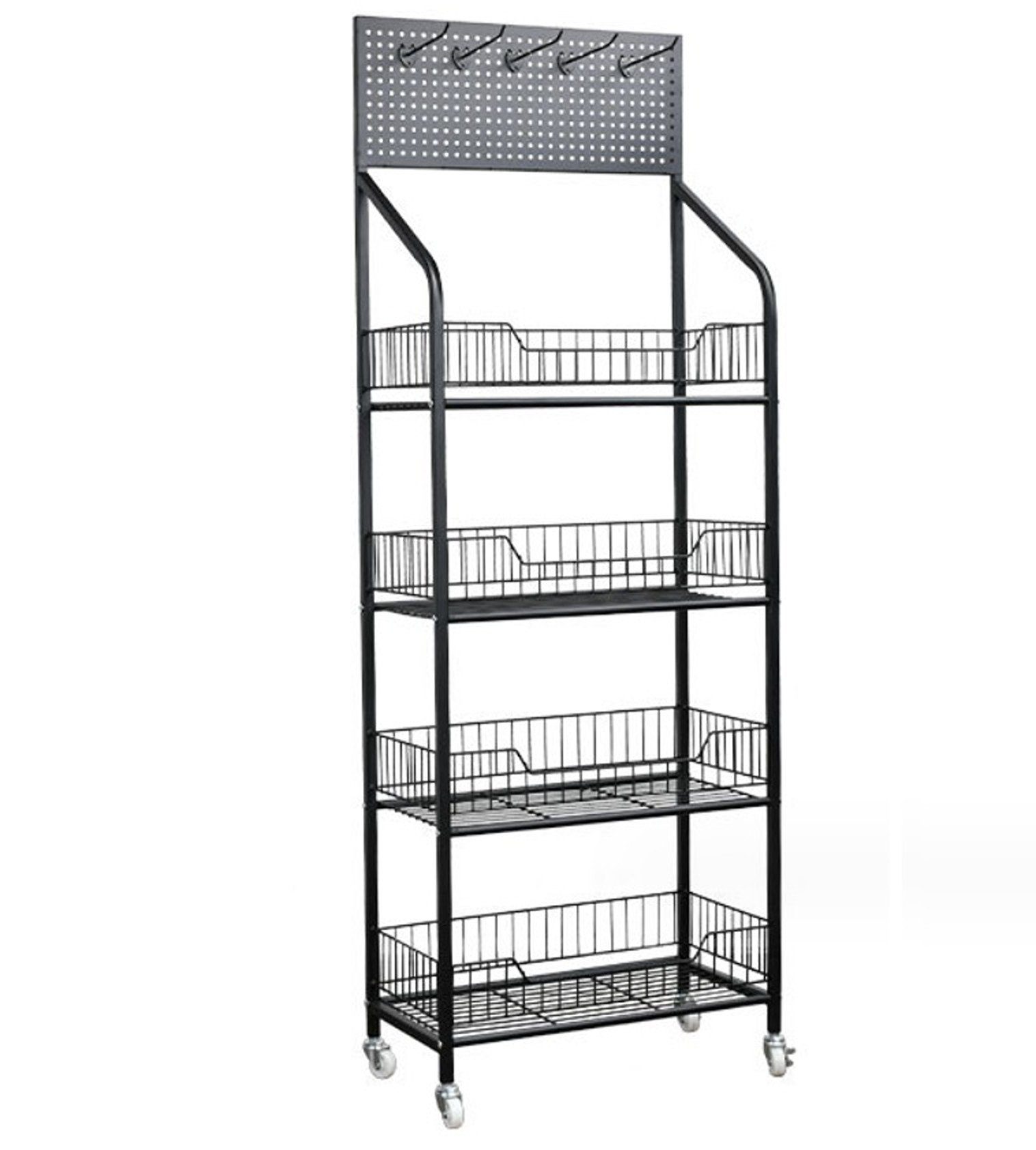 BAYLI Mehrzweckregal Ladenregale Einzelhandel - 140x50x27 cm Supermarktrega günstig online kaufen