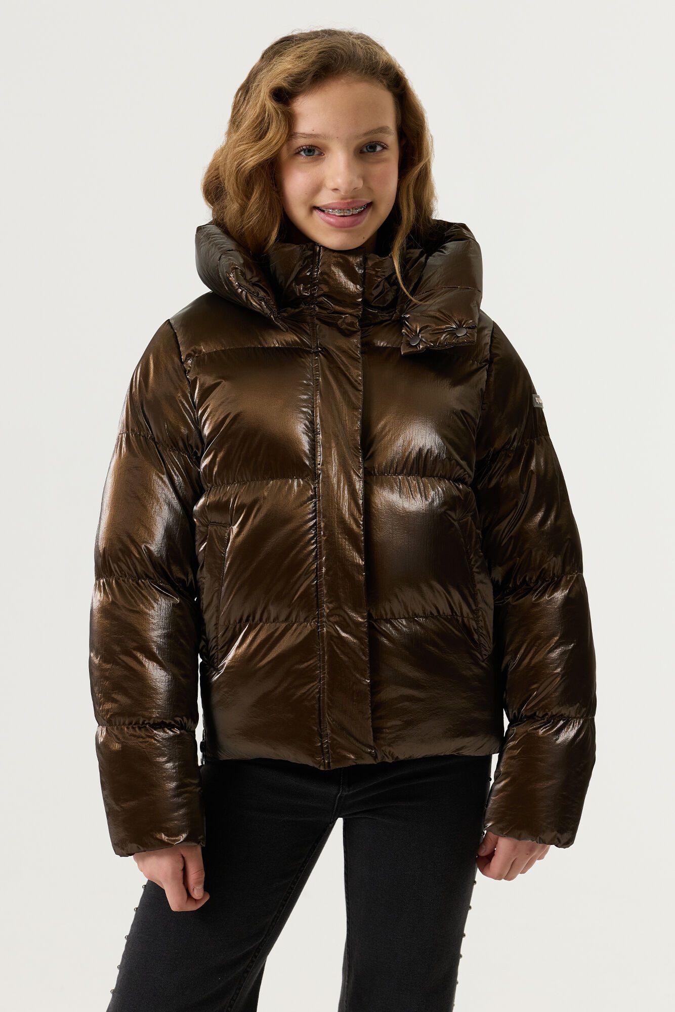 Garcia Steppjacke mit Kapuze for GIRLS