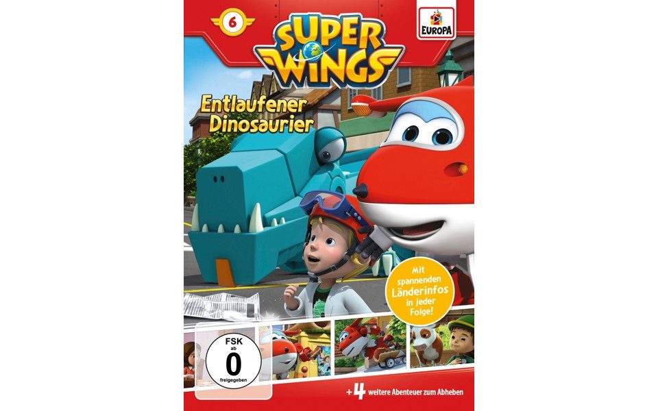 DVD Super Wings Vol. 6: Entlaufener Dinosaurier