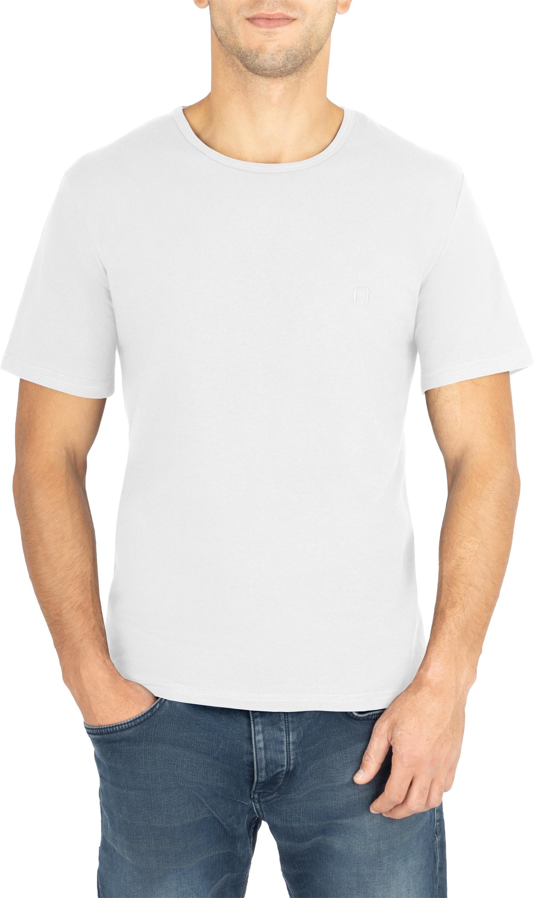 normani Kurzarmshirt 3er Set Herren T-Shirts aus Bio-Baumwolle Nyons (3er-Pack) Basic Shirt für Männer GOTS-zertifiziert