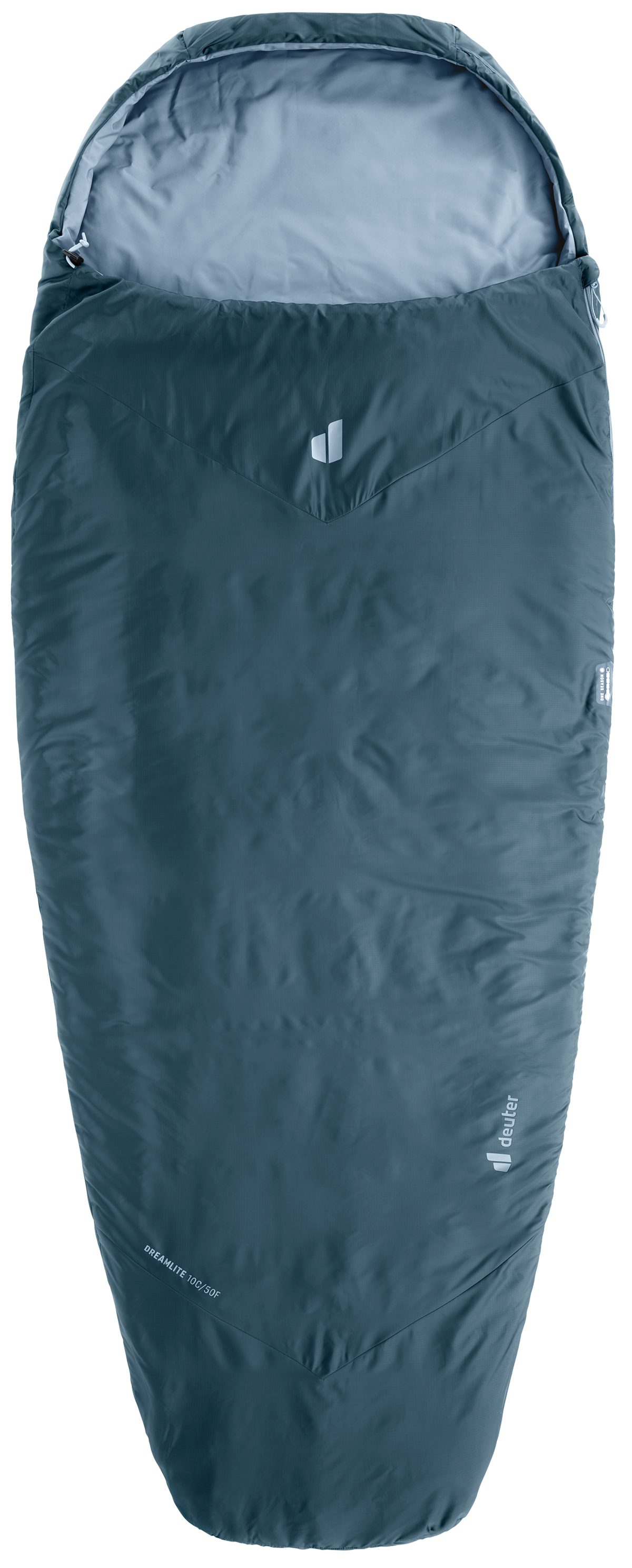 deuter Schlafsack DREAMLITE 10C/50F, mit 360°-Isolation, eiförmiger Komfortschnitt