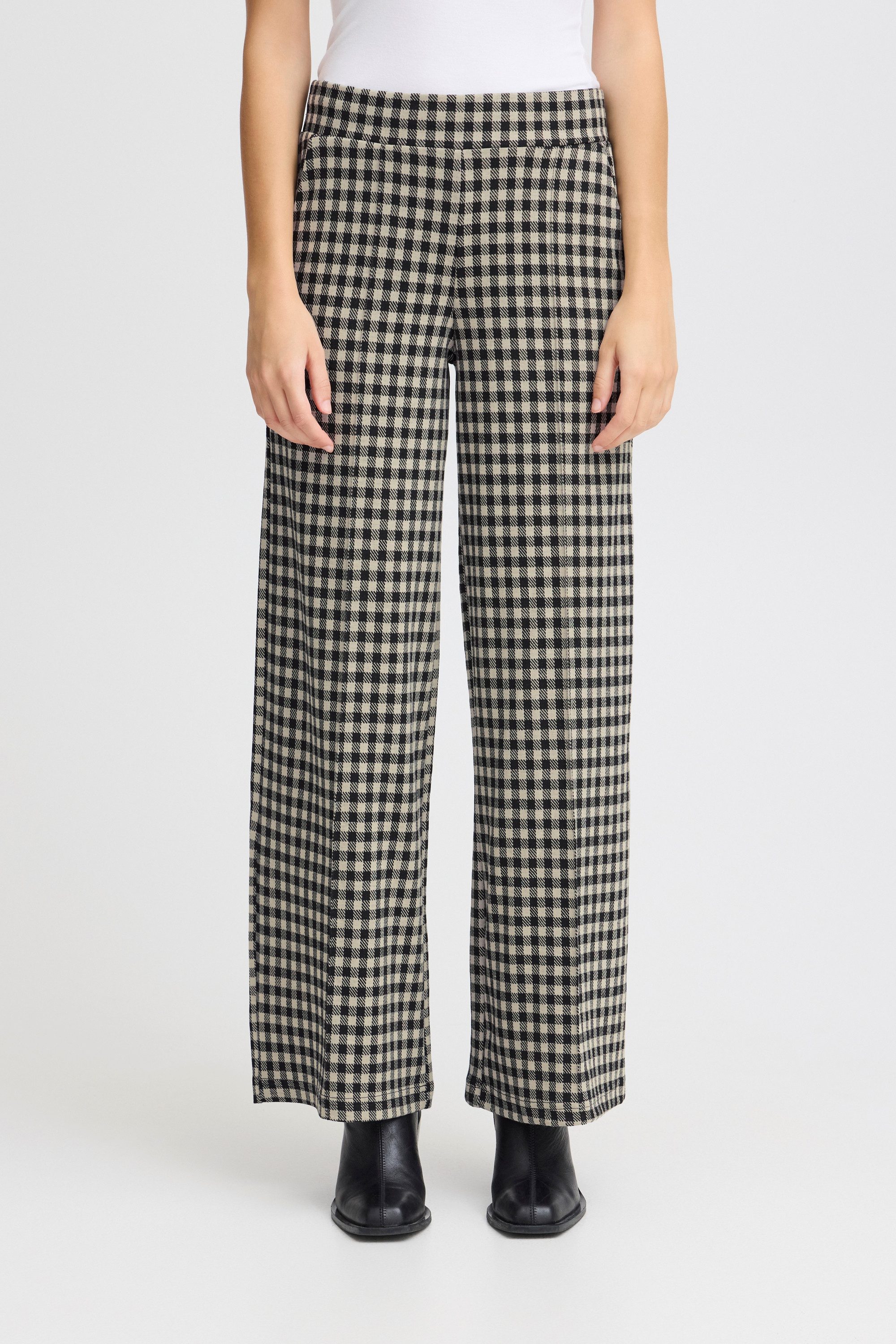 Ichi Stoffhose IHKATE CHECKY WIDE PA günstig online kaufen